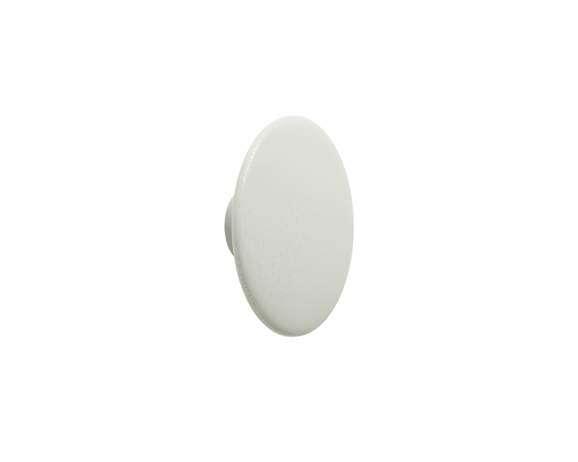 Muuto Dots klädkrok ø 17 cm naturvit