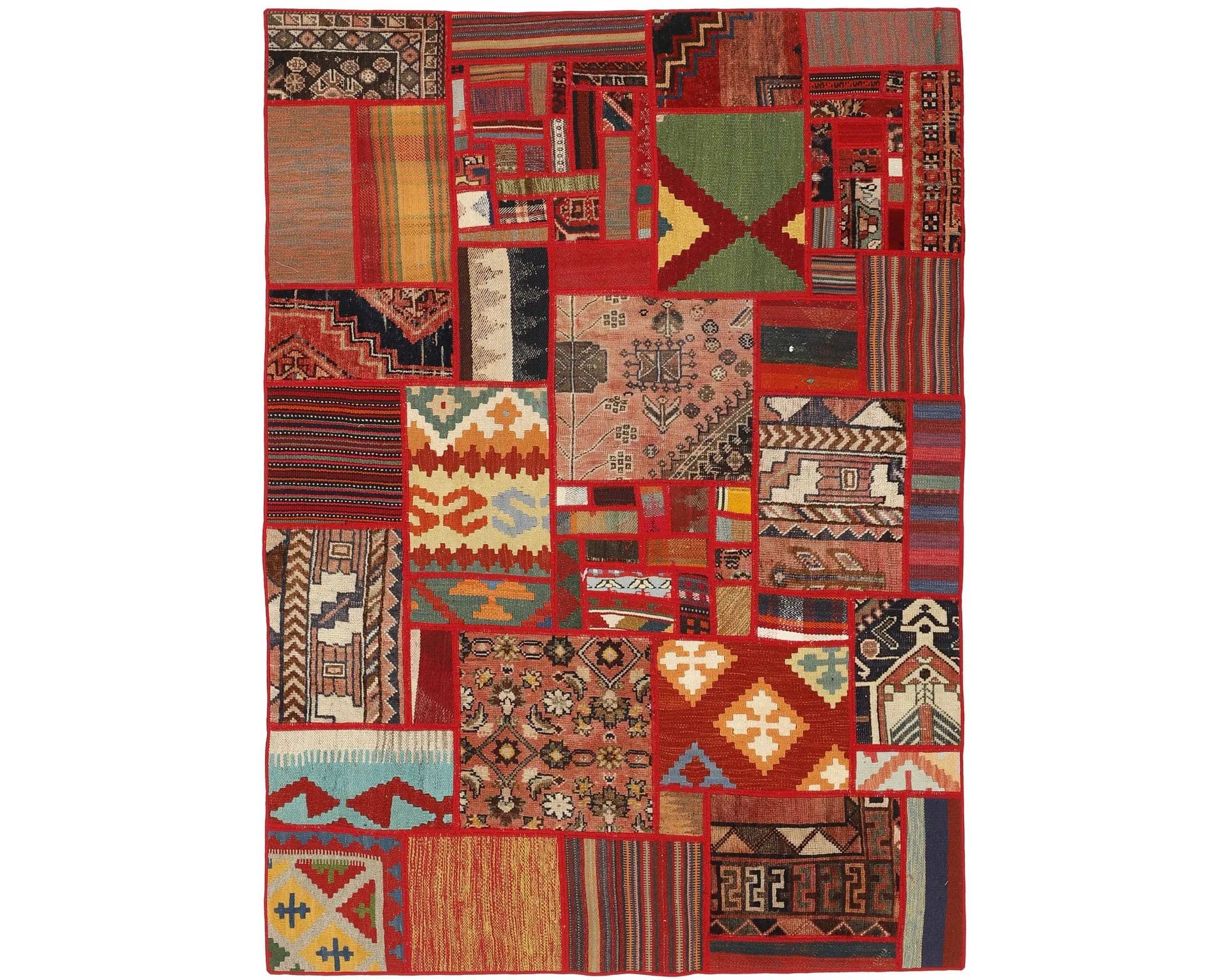 Tekkeh Kelim orientalisk matta 140 x 200 cm