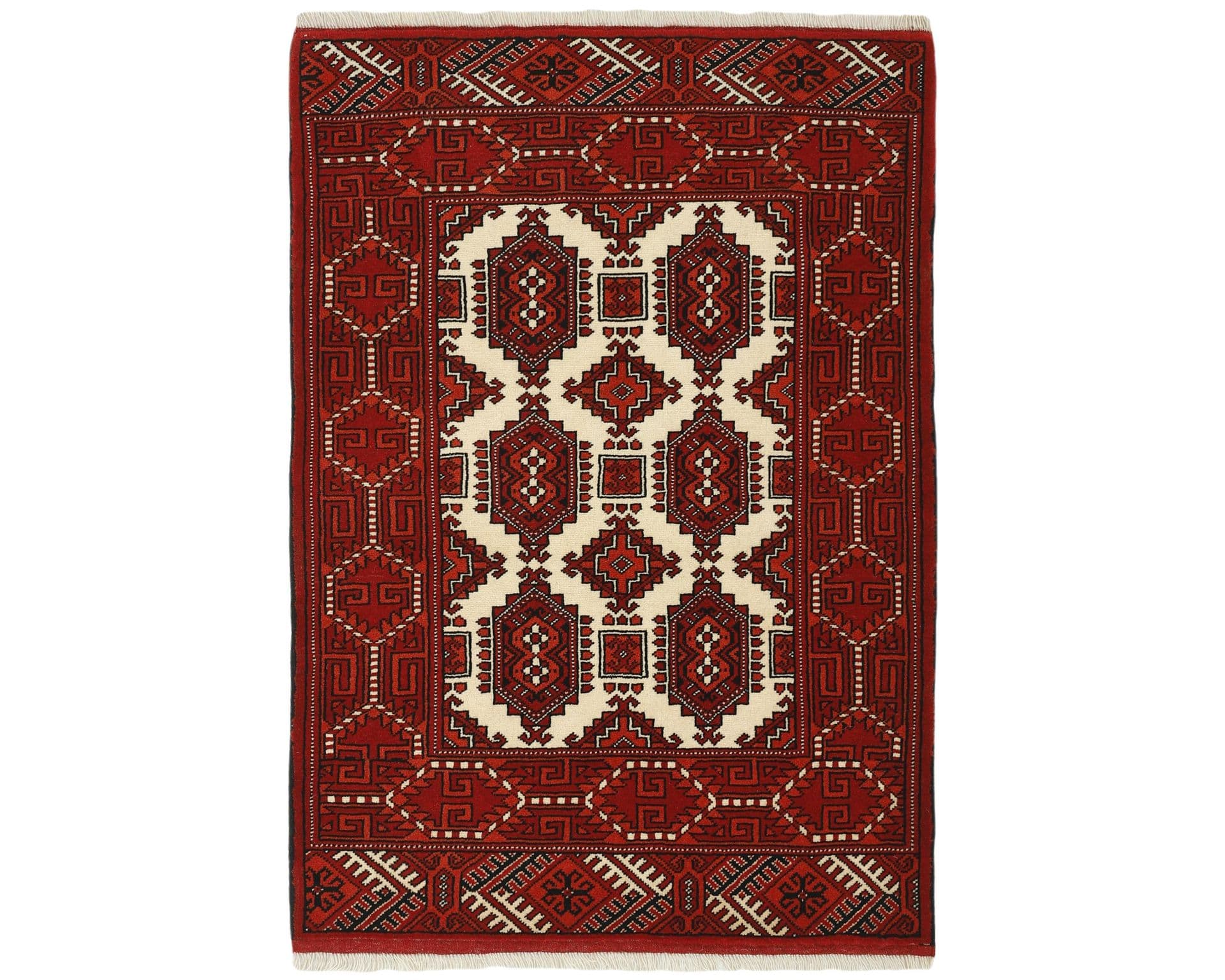 Torkaman Fine orientalisk matta 84 x 119 cm