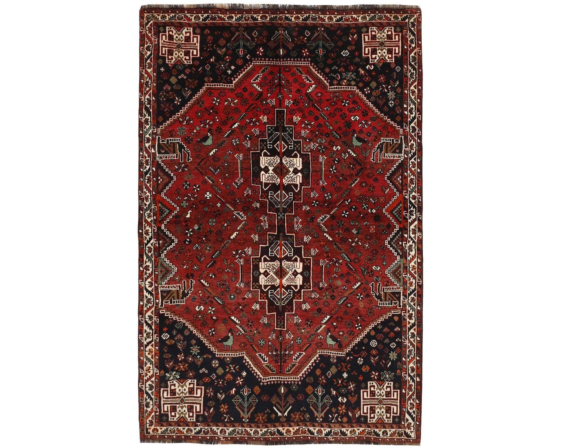 Kashghai orientalisk matta 170 x 258 cm