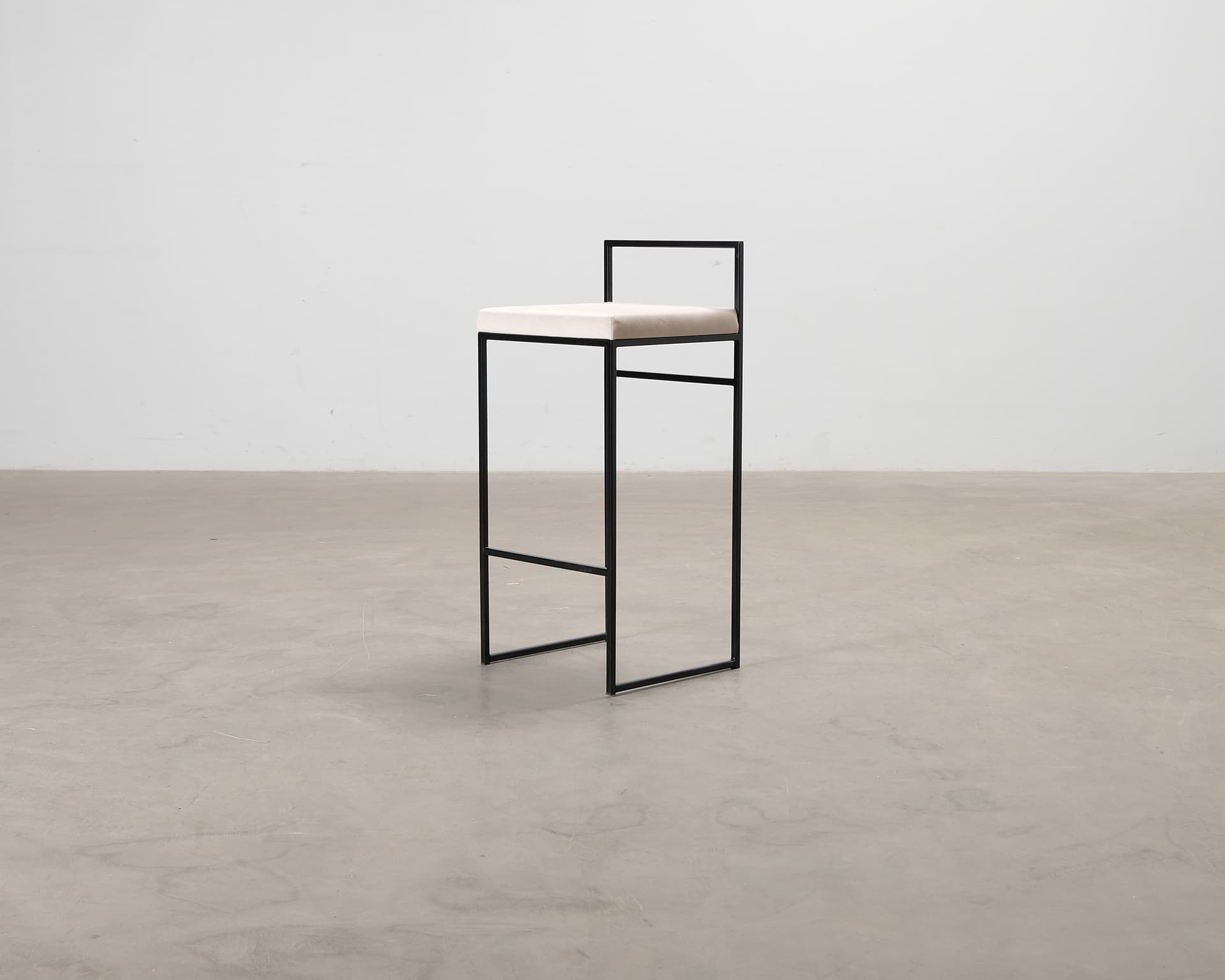 Department barpall beige / svart