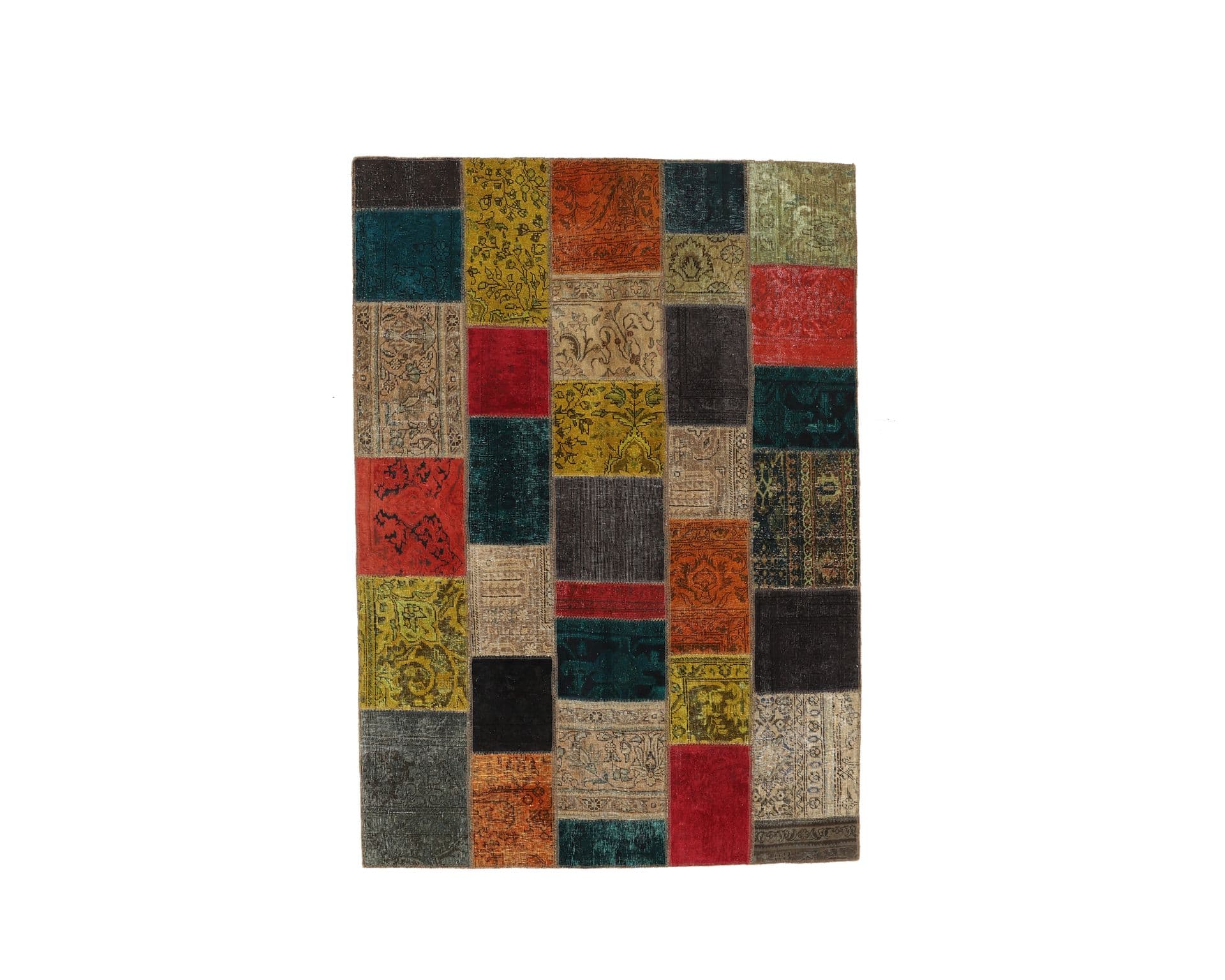 Vintage Patchwork orientalisk matta 176 x 246 cm