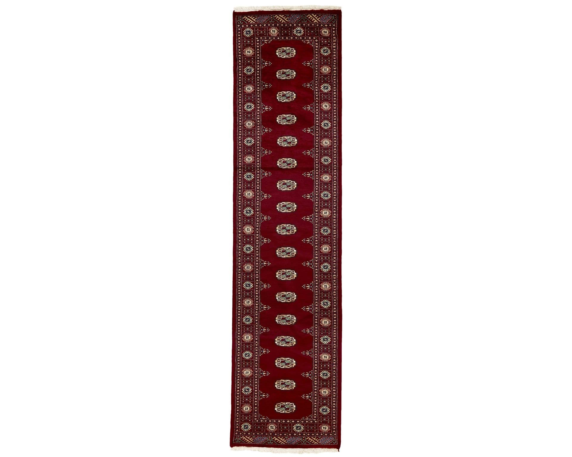 Pakistan handknotted orientalisk matta 77 x 310 cm