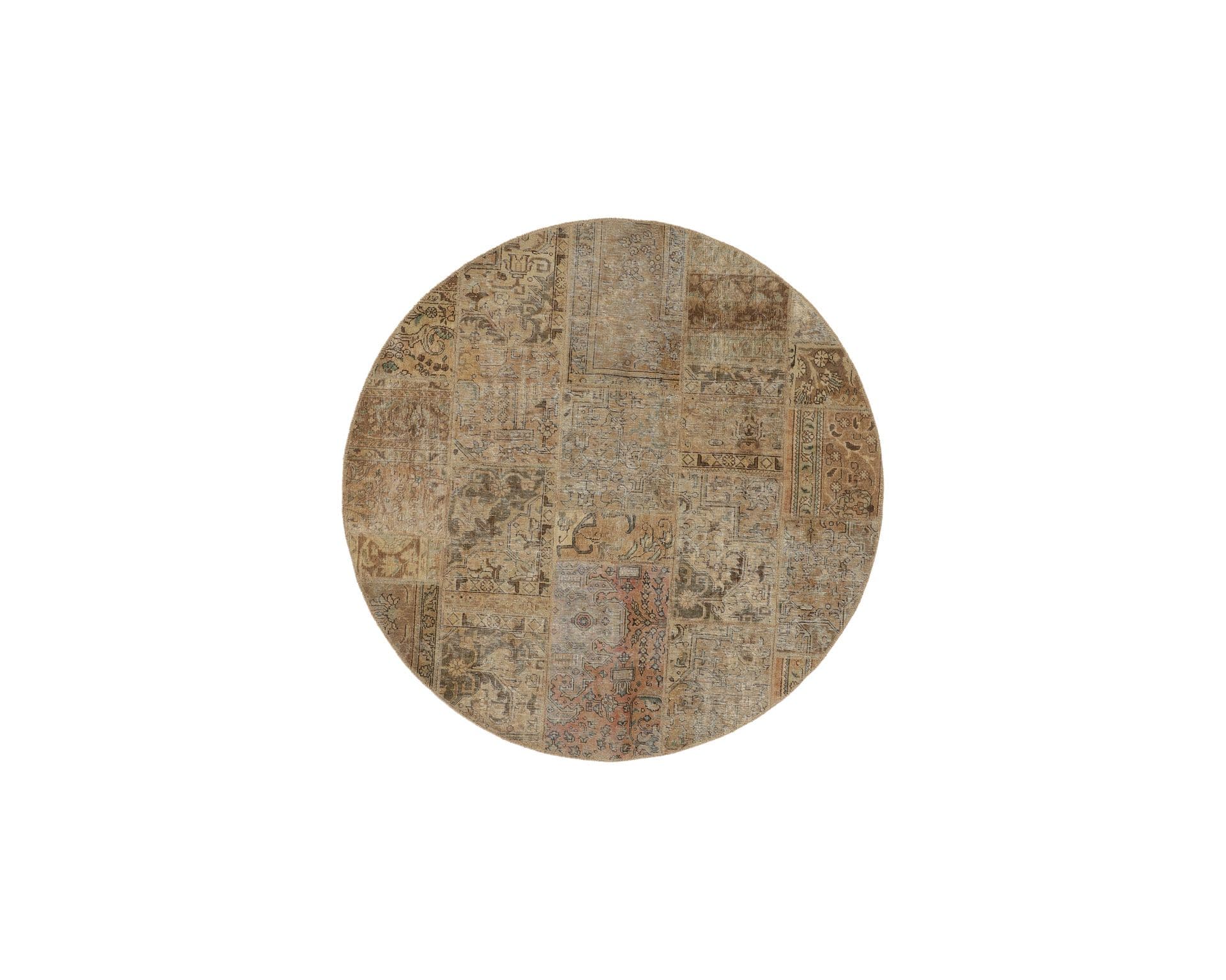 Vintage Patchwork orientalisk matta 200 x 200 cm