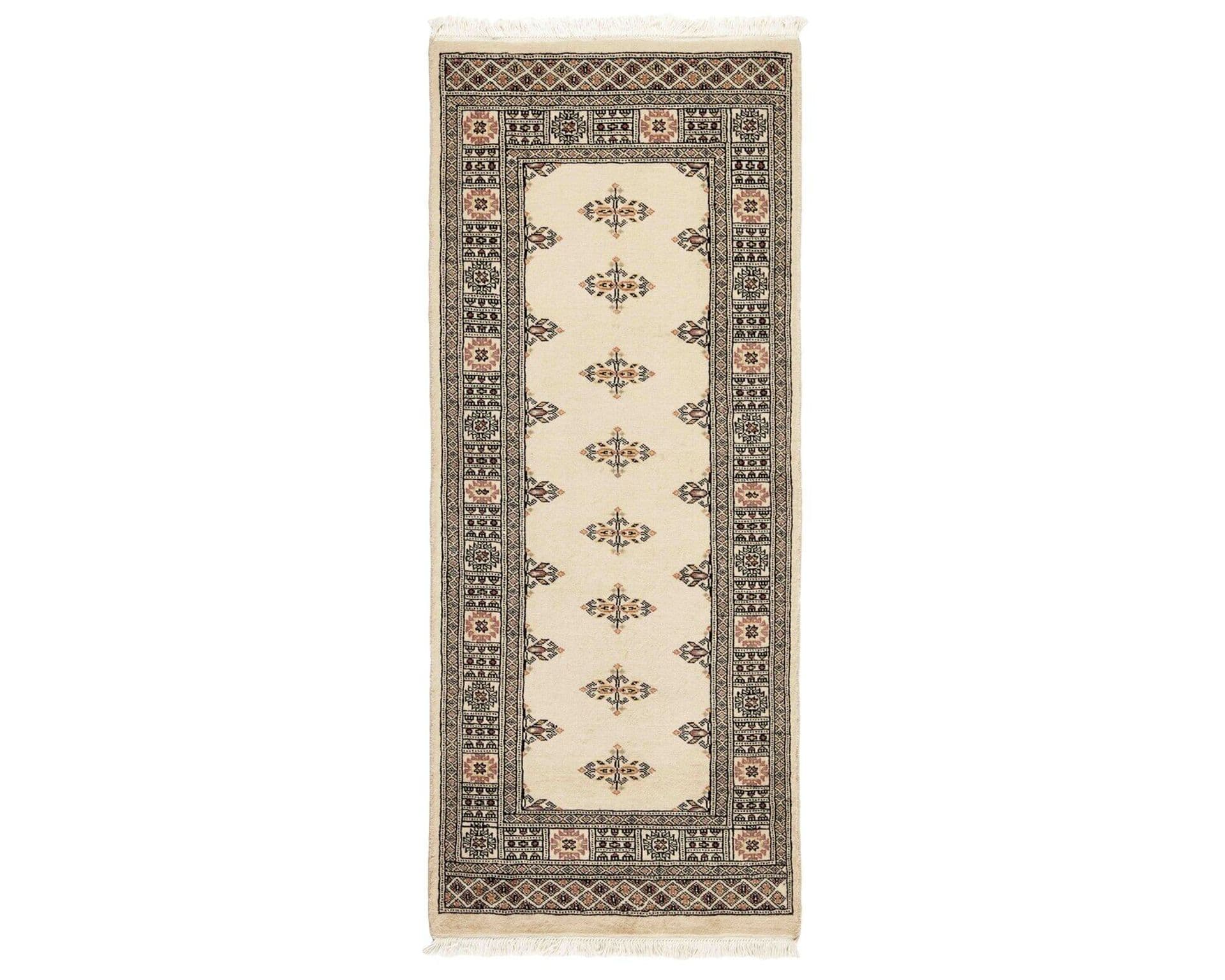 Pakistan handknotted orientalisk matta 77 x 187 cm