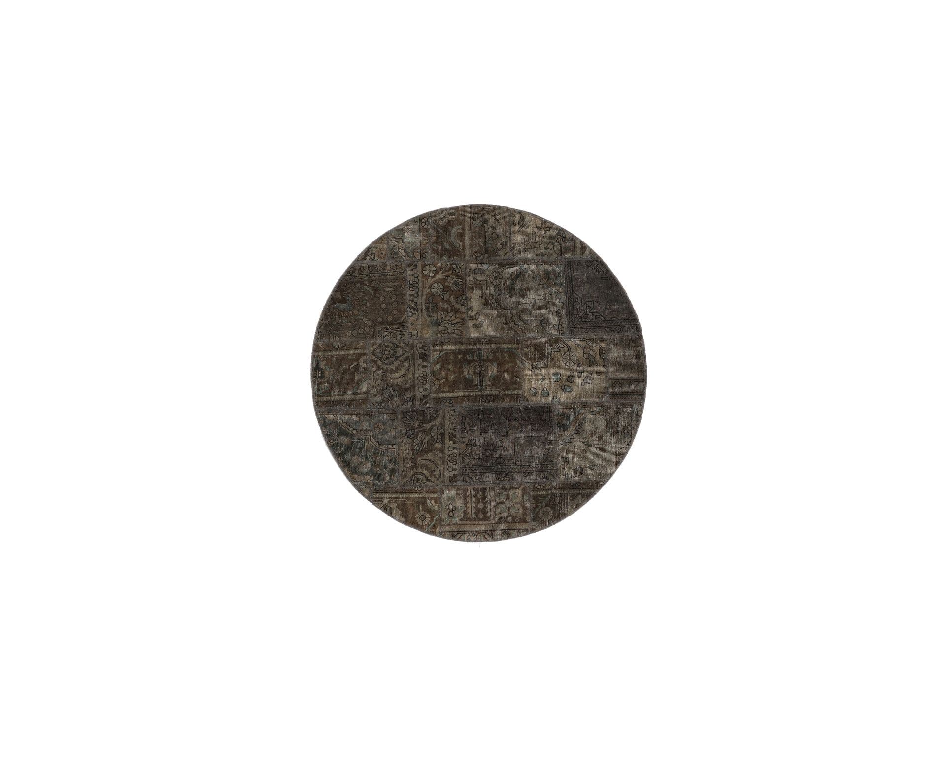 Vintage Patchwork orientalisk matta 150 x 150 cm