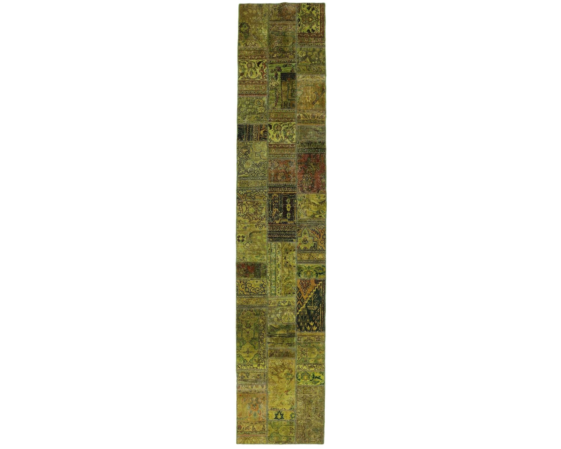 Vintage Patchwork orientalisk matta 81 x 410 cm