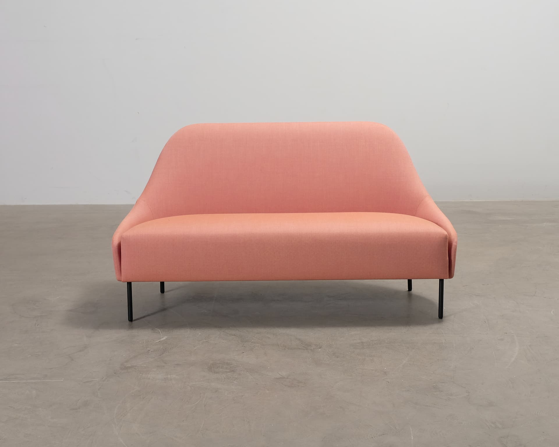 Adea Napoleon 2-sits soffa korall