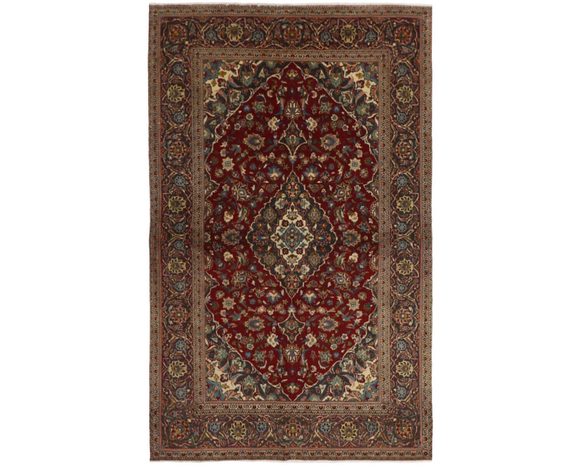 Keshan orientalisk matta 136 x 215 cm