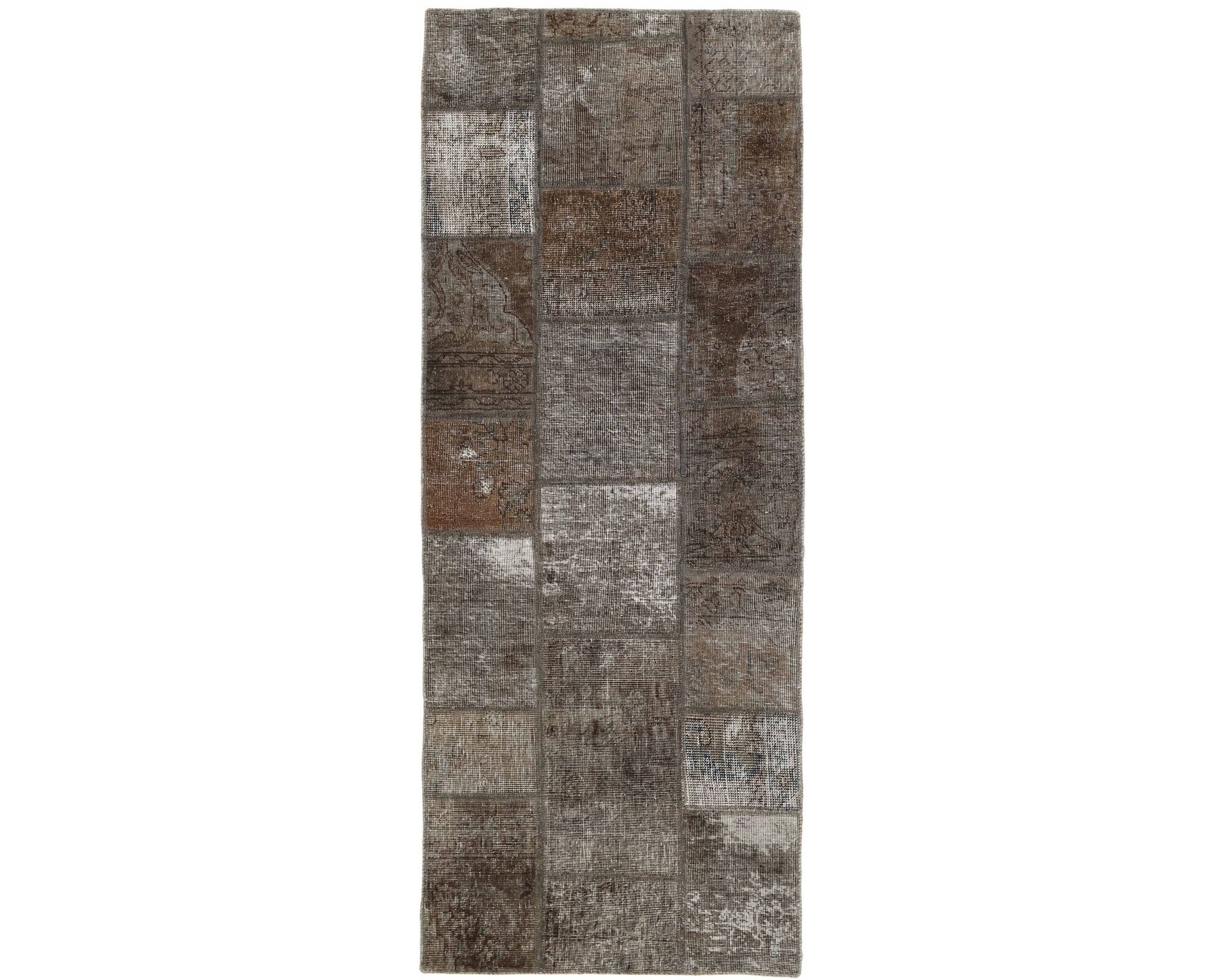 Vintage Patchwork orientalisk matta 74 x 204 cm