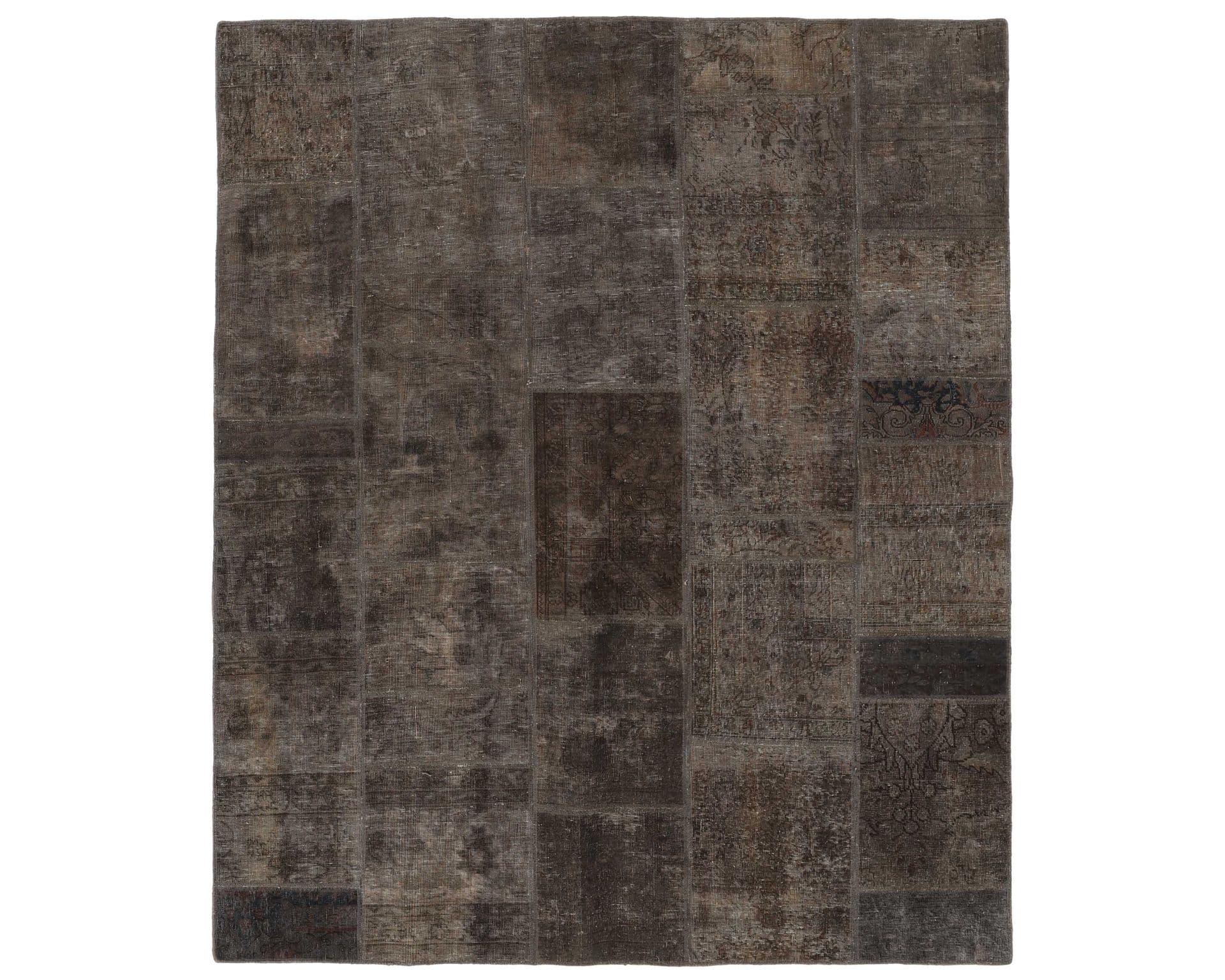 Vintage Patchwork orientalisk matta 203 x 250 cm