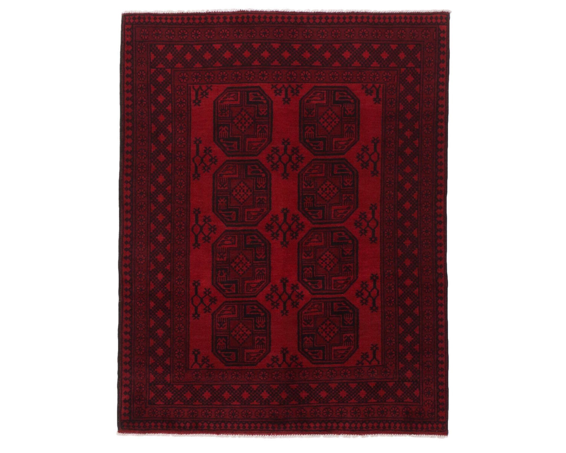 Aktscha orientalisk matta 151 x 194 cm