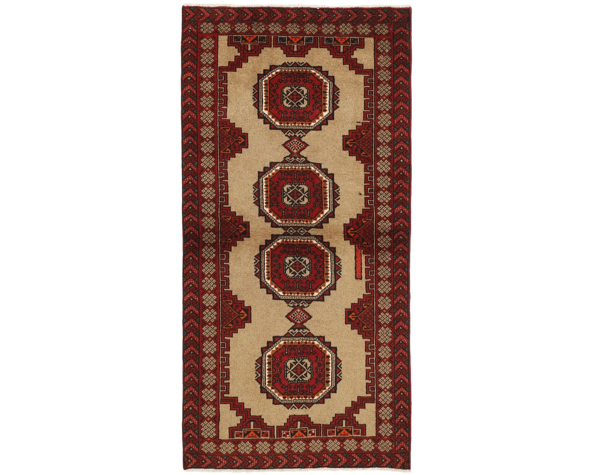 Balutch orientalisk matta 104 x 217 cm