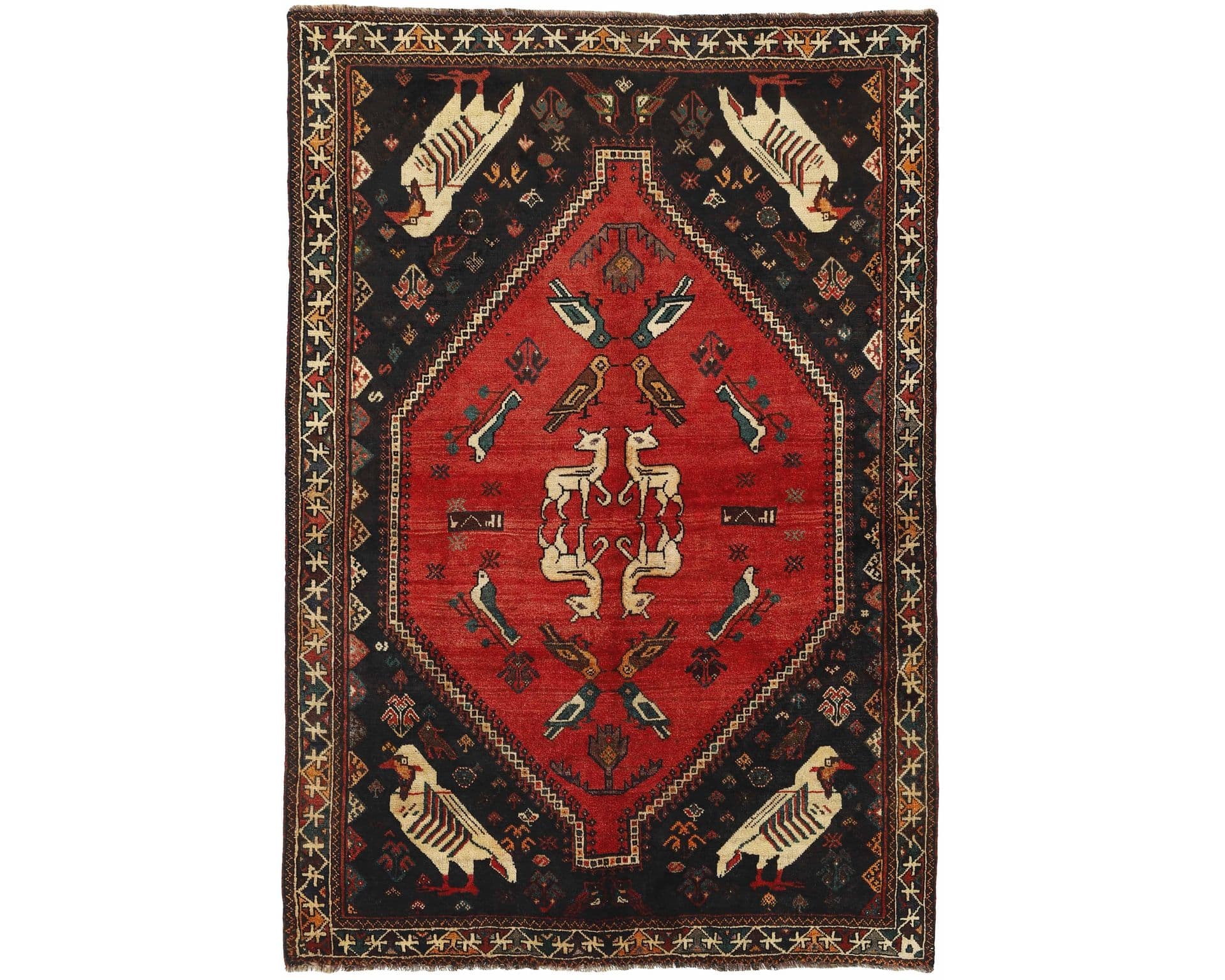 Shiraz orientalisk matta 161 x 239 cm