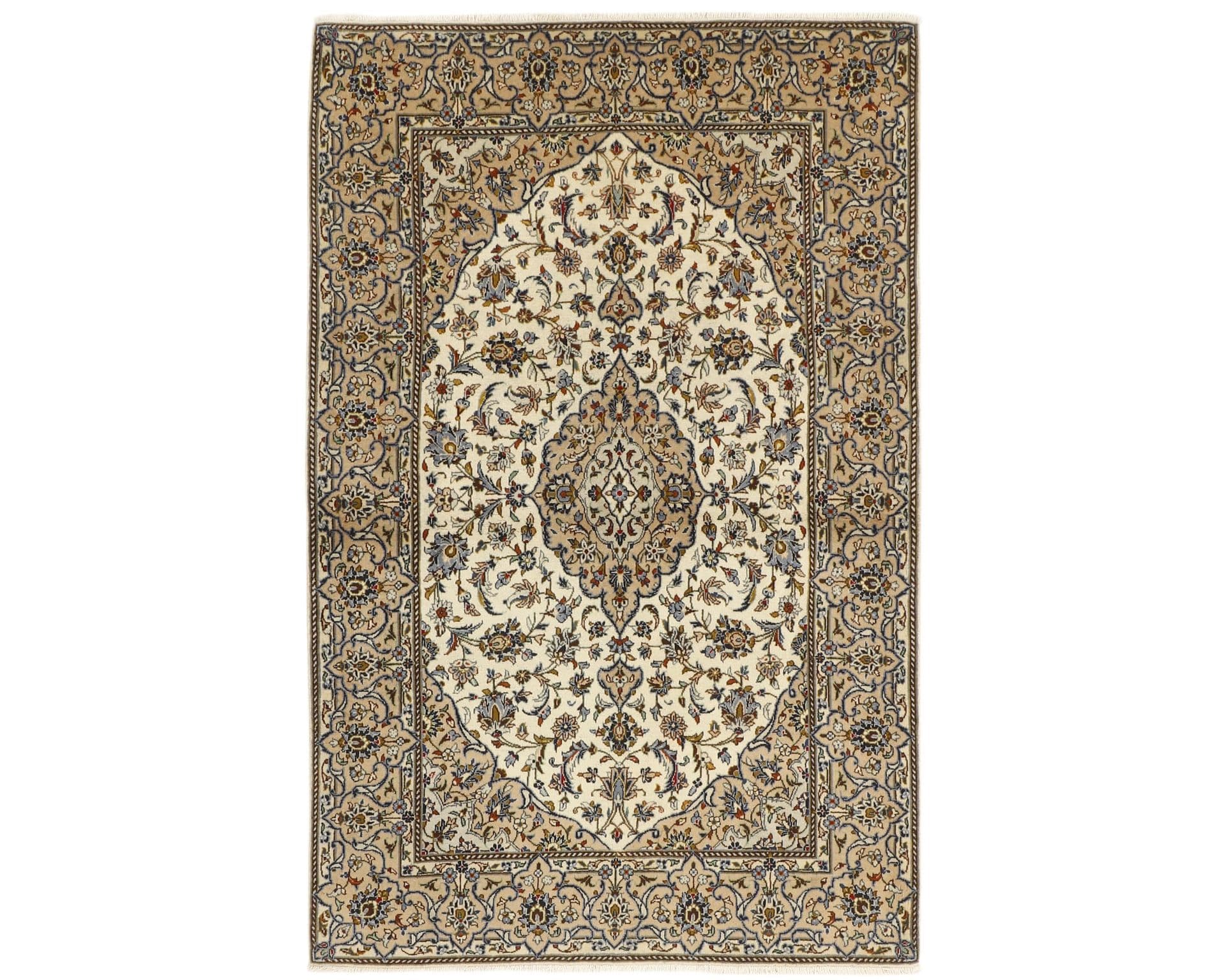 Keshan Fine orientalisk matta 135 x 215 cm
