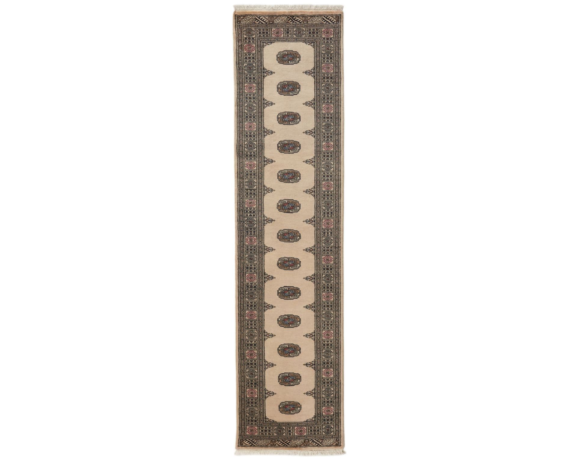 Pakistan handknotted orientalisk matta 78 x 311 cm