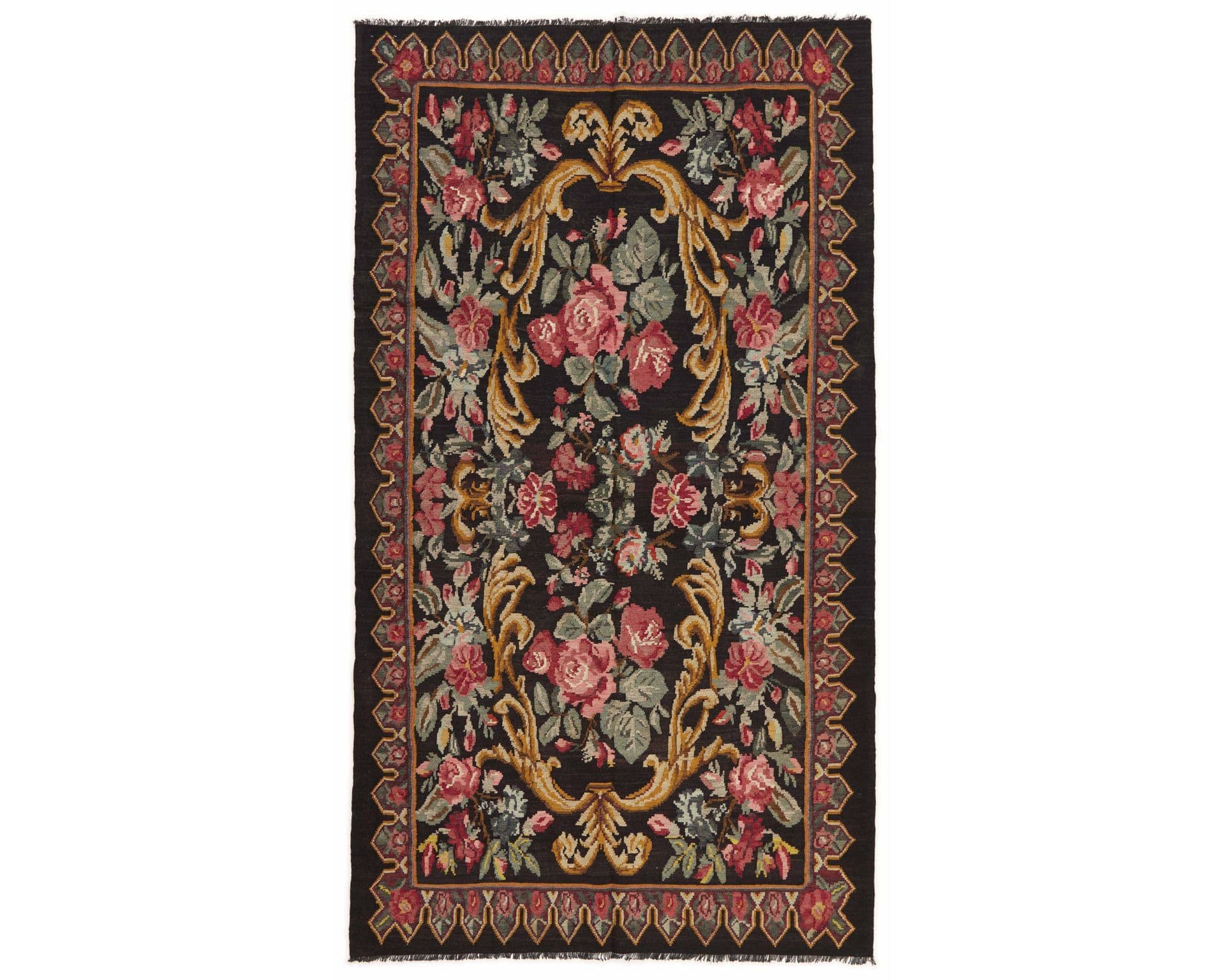 Rose Kelim orientalisk matta 176 x 314 cm