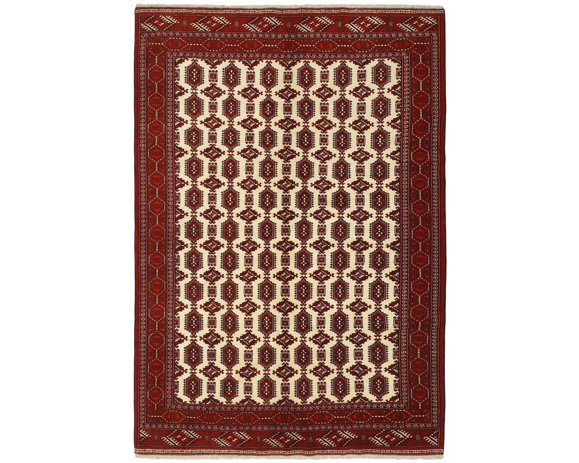 Torkaman Fine orientalisk matta 210 x 300 cm
