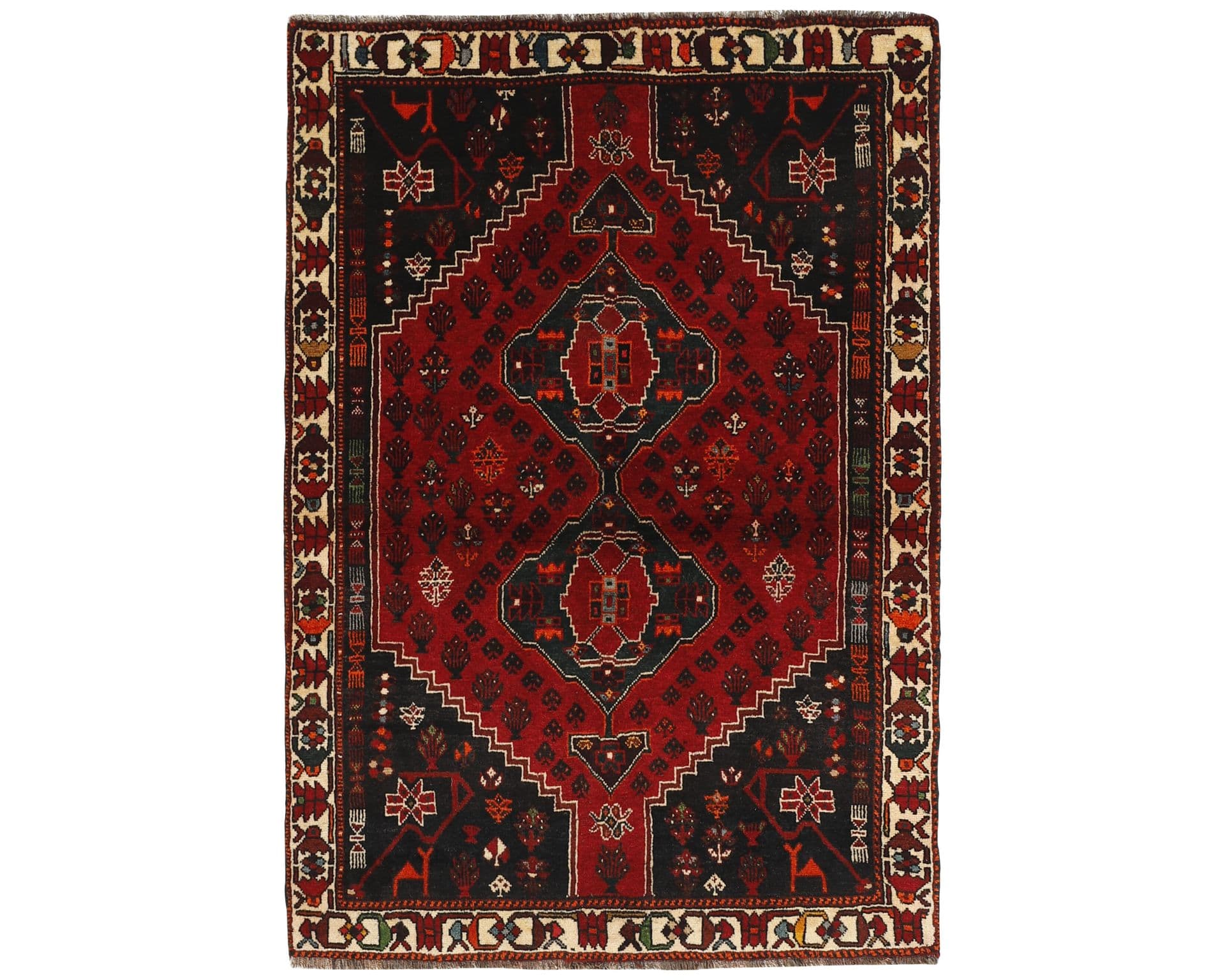 Shiraz orientalisk matta 123 x 177 cm