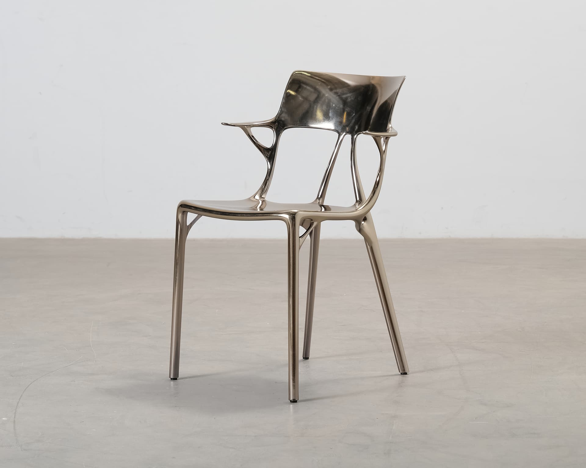 Kartell A.I. Metal stol brons