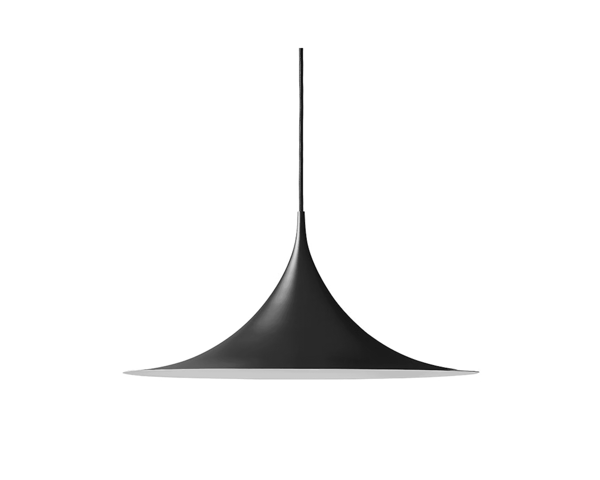 Gubi Semi pendellampa ø 47 cm svart