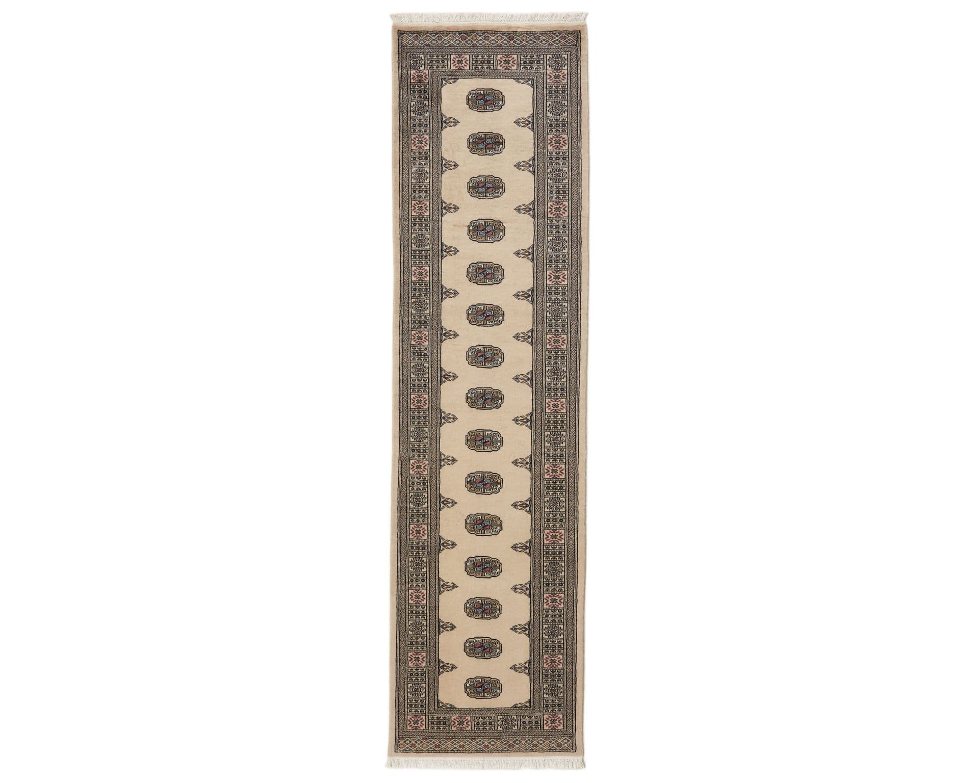 Pakistan handknotted orientalisk matta 81 x 304 cm