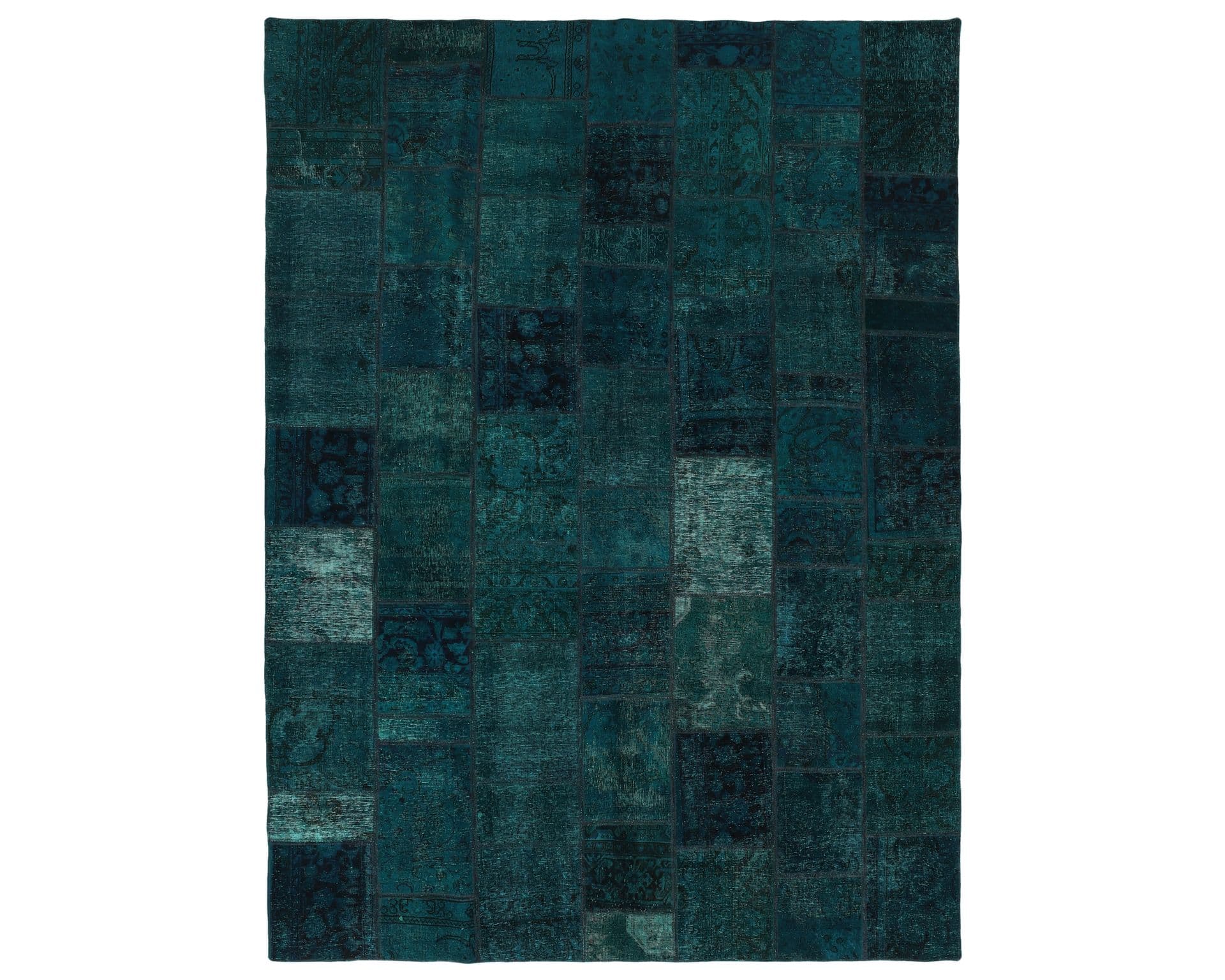 Vintage Patchwork orientalisk matta 257 x 356 cm