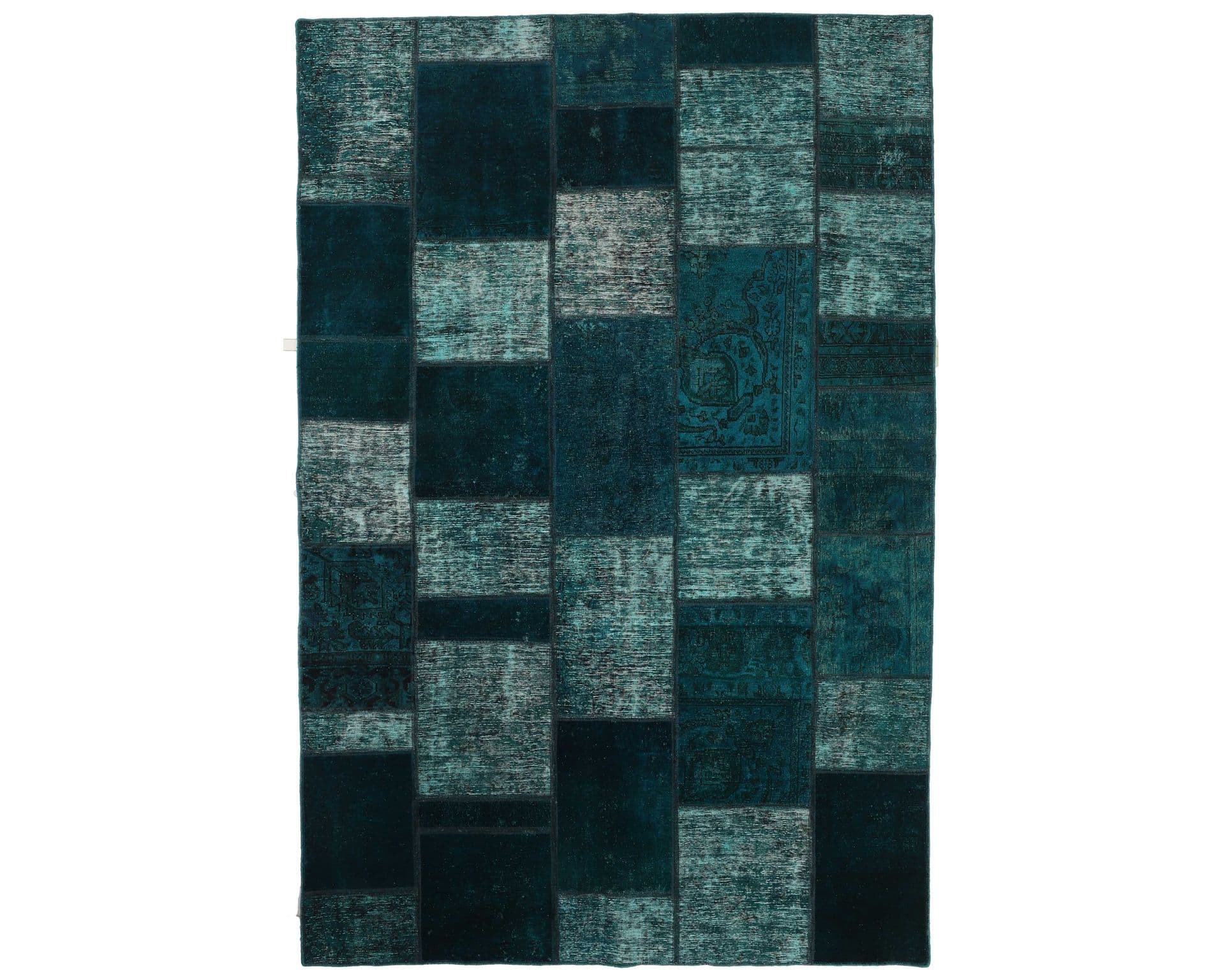 Vintage Patchwork orientalisk matta 205 x 308 cm