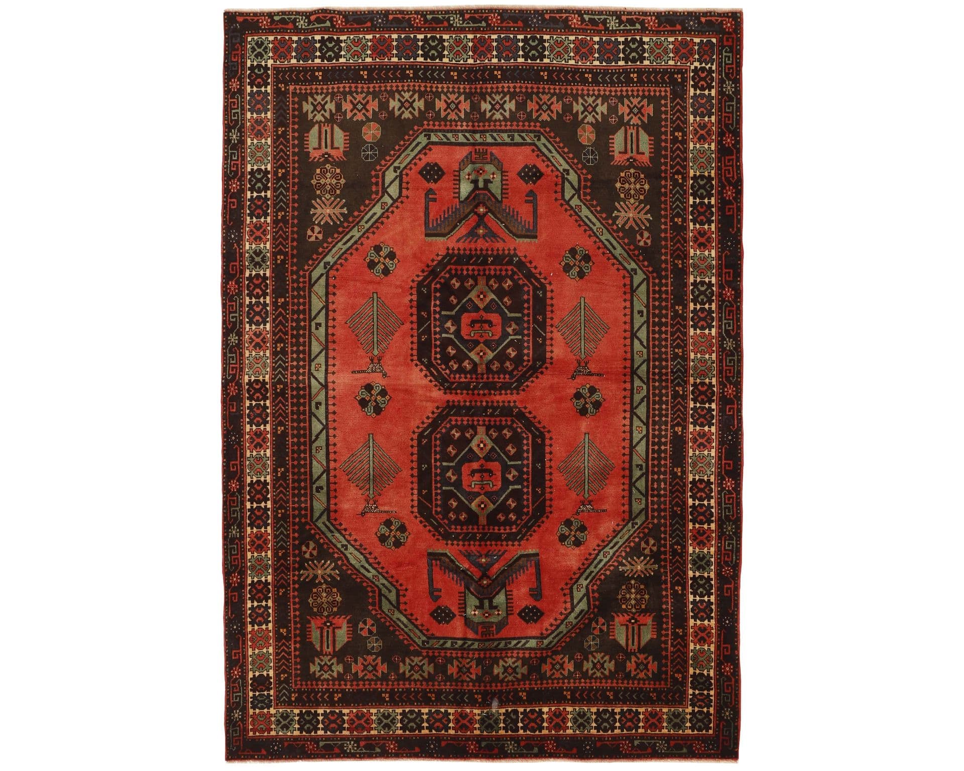 Shiraz orientalisk matta 198 x 288 cm