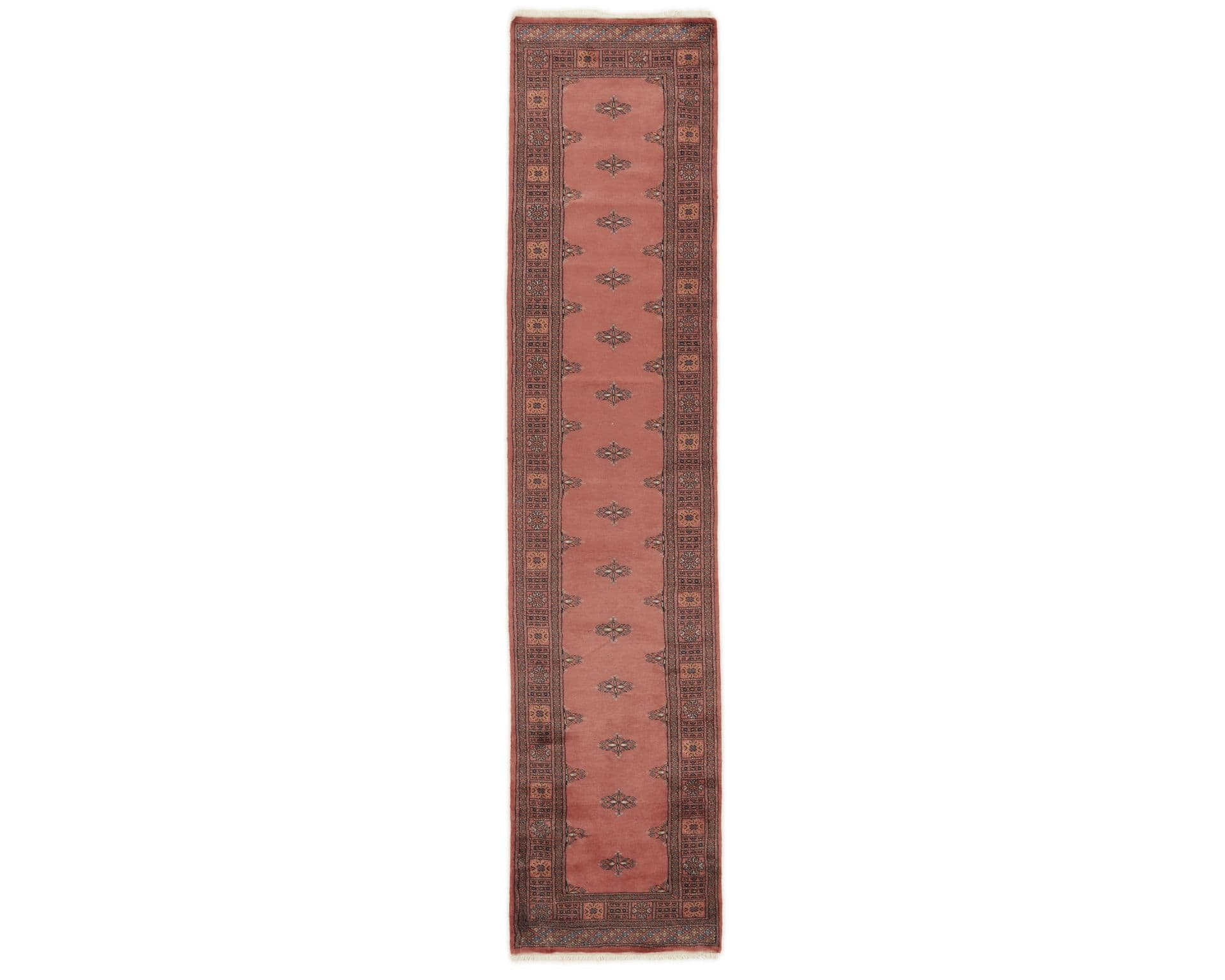 Pakistan handknotted orientalisk matta 79 x 348 cm