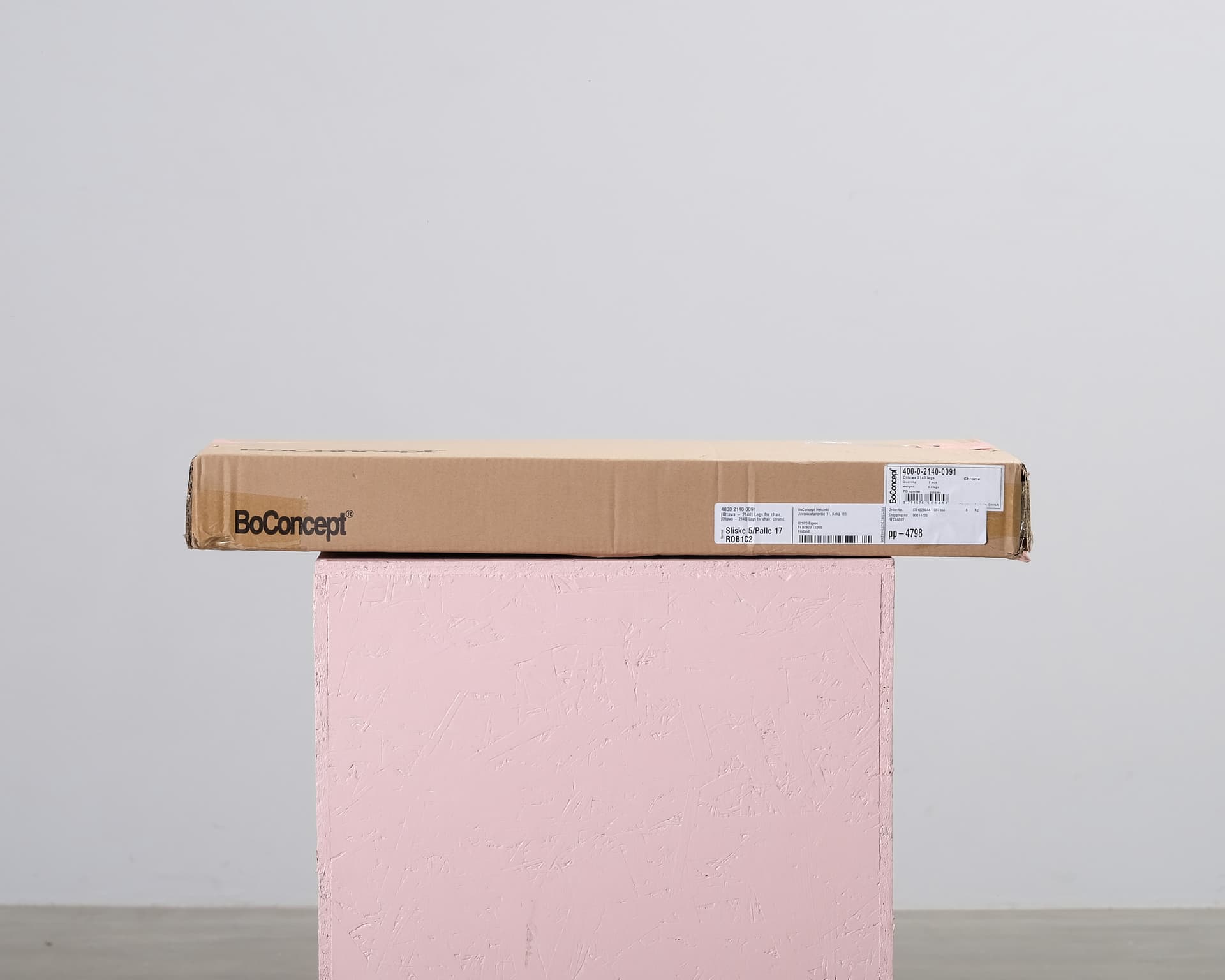 BoConcept Ottawa stolsben krom