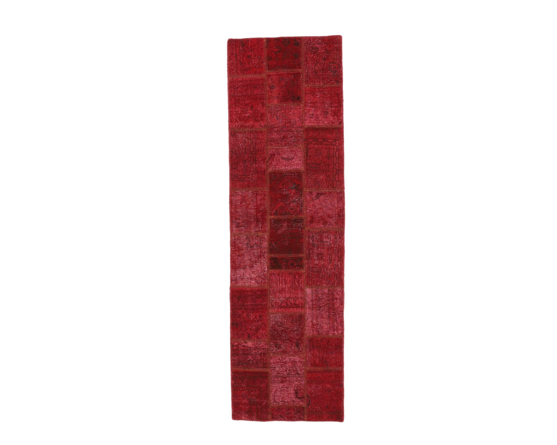 Vintage Patchwork orientalisk matta 76 x 260 cm