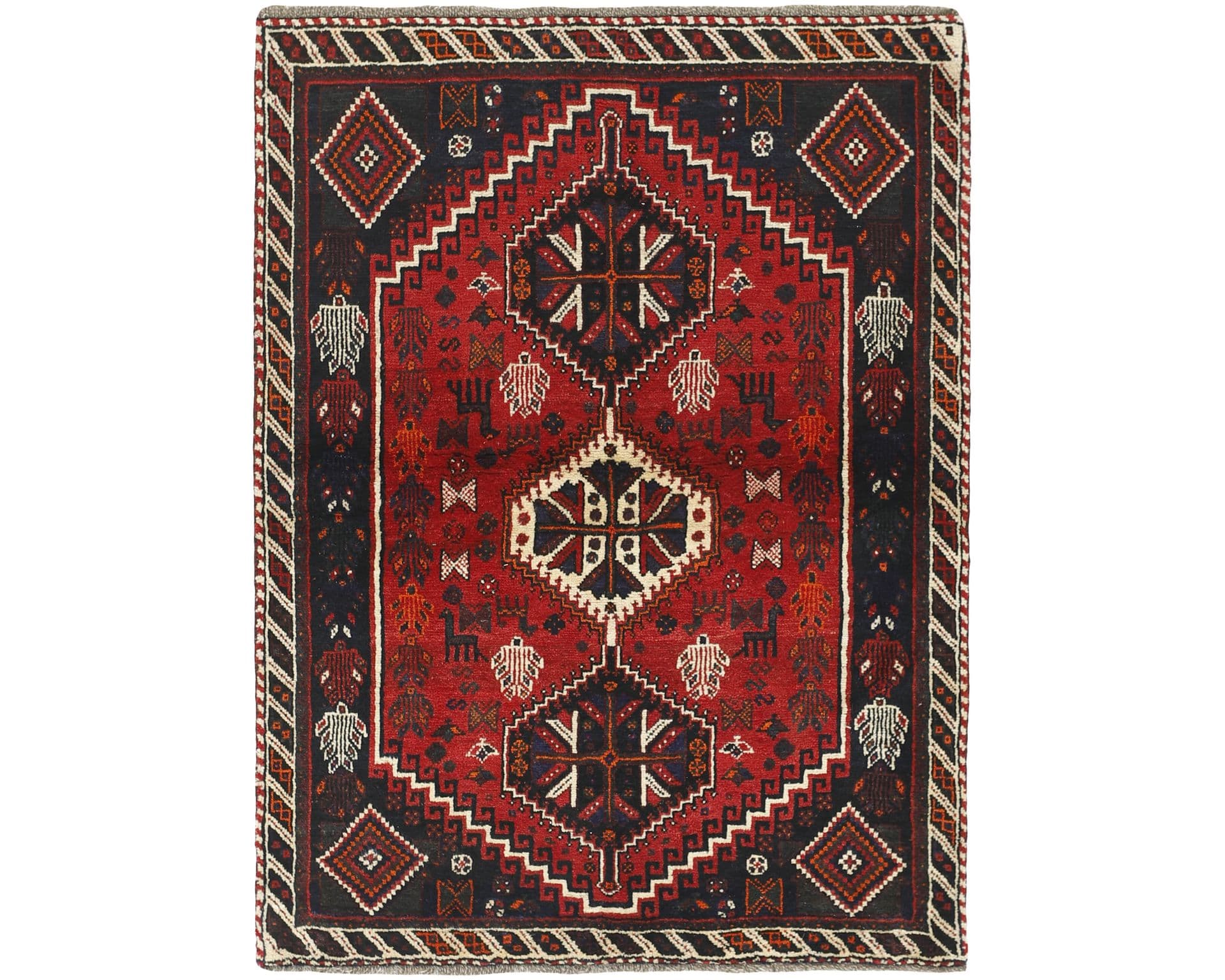 Shiraz orientalisk matta 128 x 170 cm