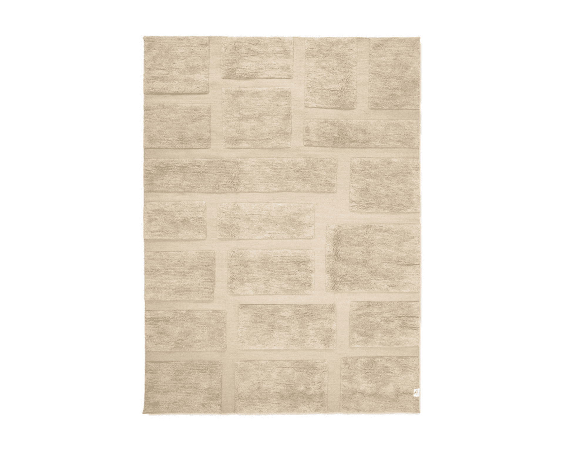 Classic Collection Bricks ullmatta 200 x 300 cm beige