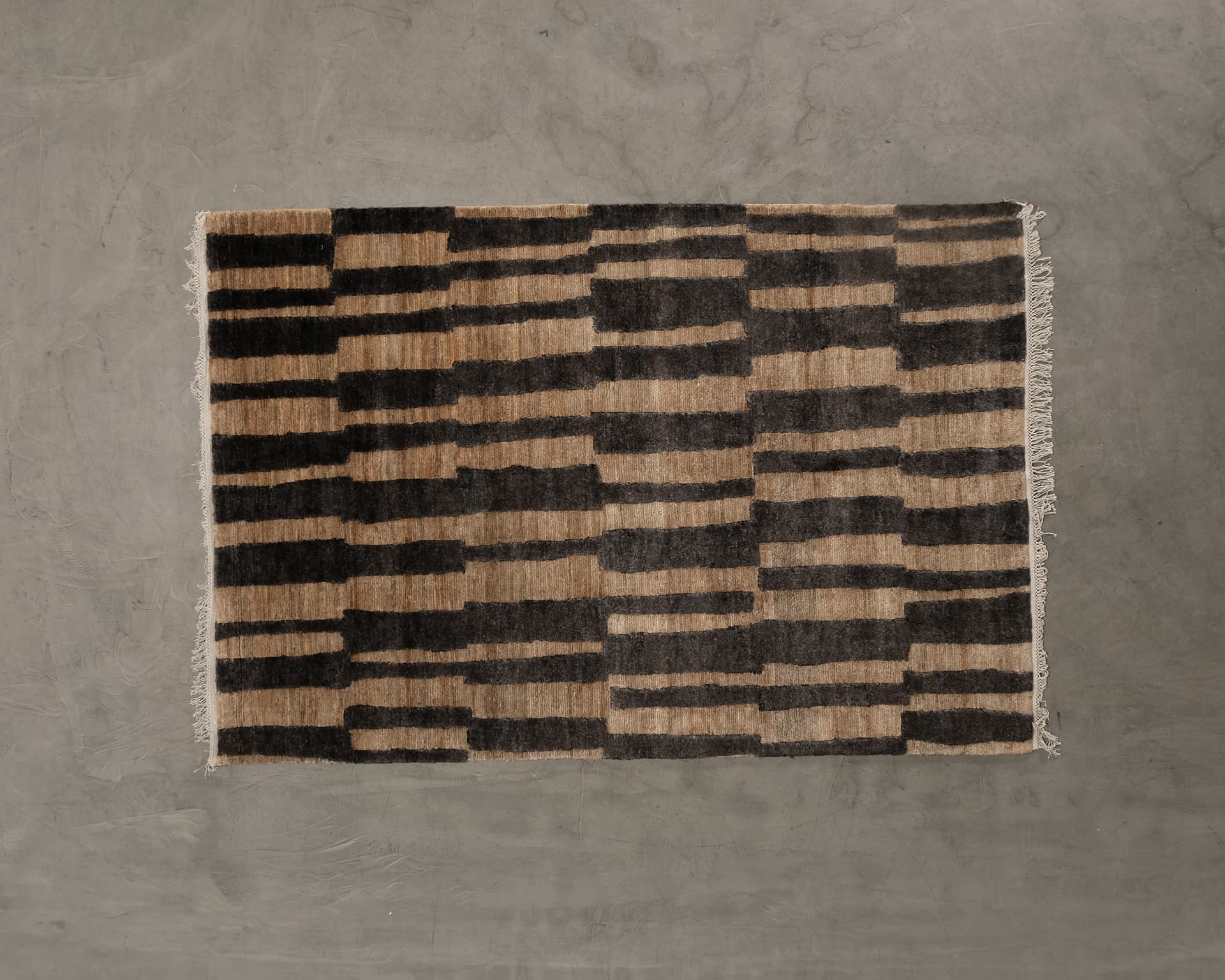 Roots Living Pilari matta 200 x 300 cm brun / svart