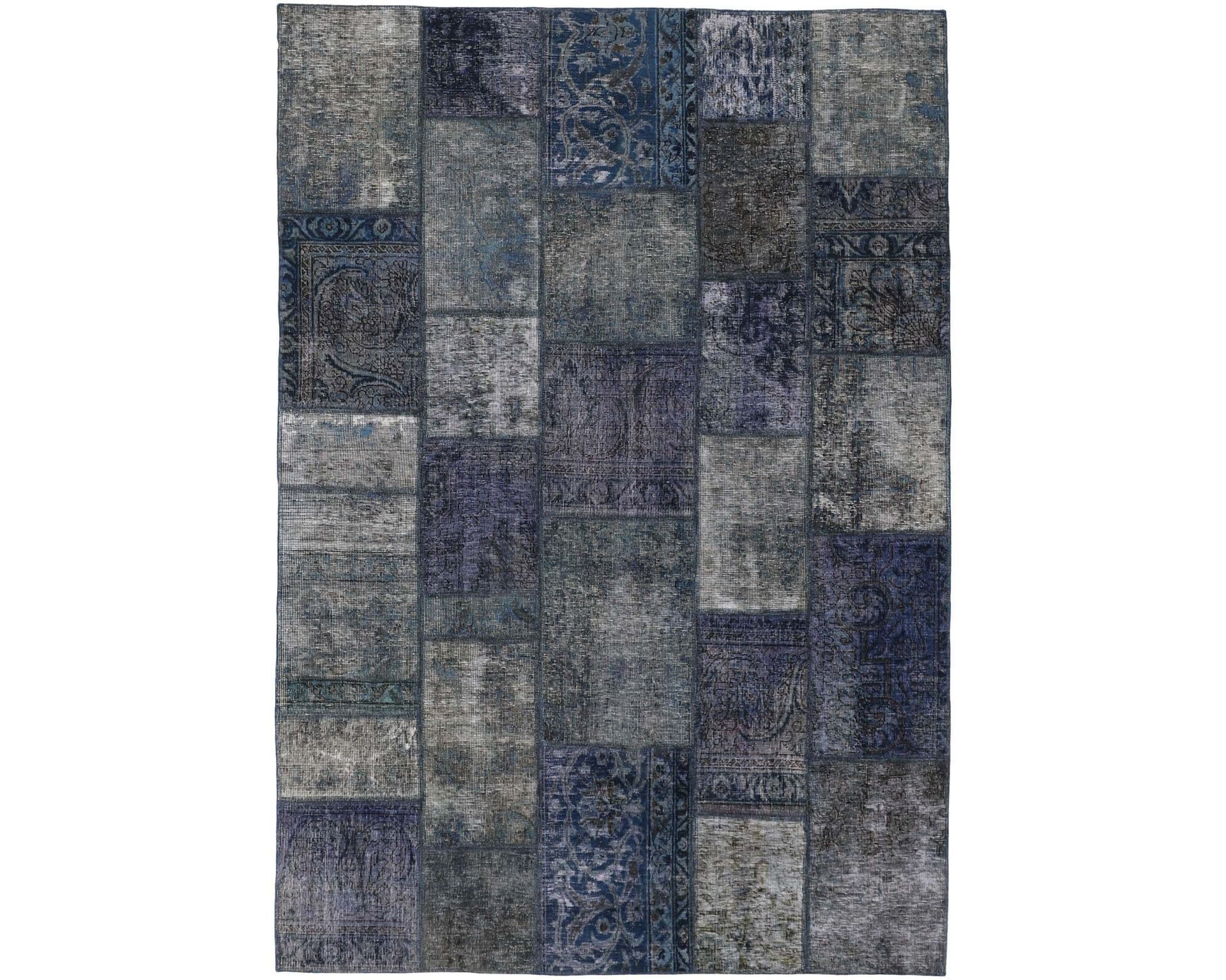 Vintage Patchwork orientalisk matta 167 x 240 cm