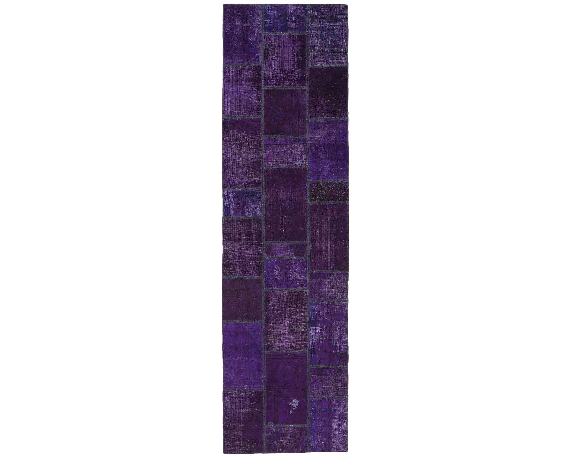 Vintage Patchwork orientalisk matta 83 x 305 cm