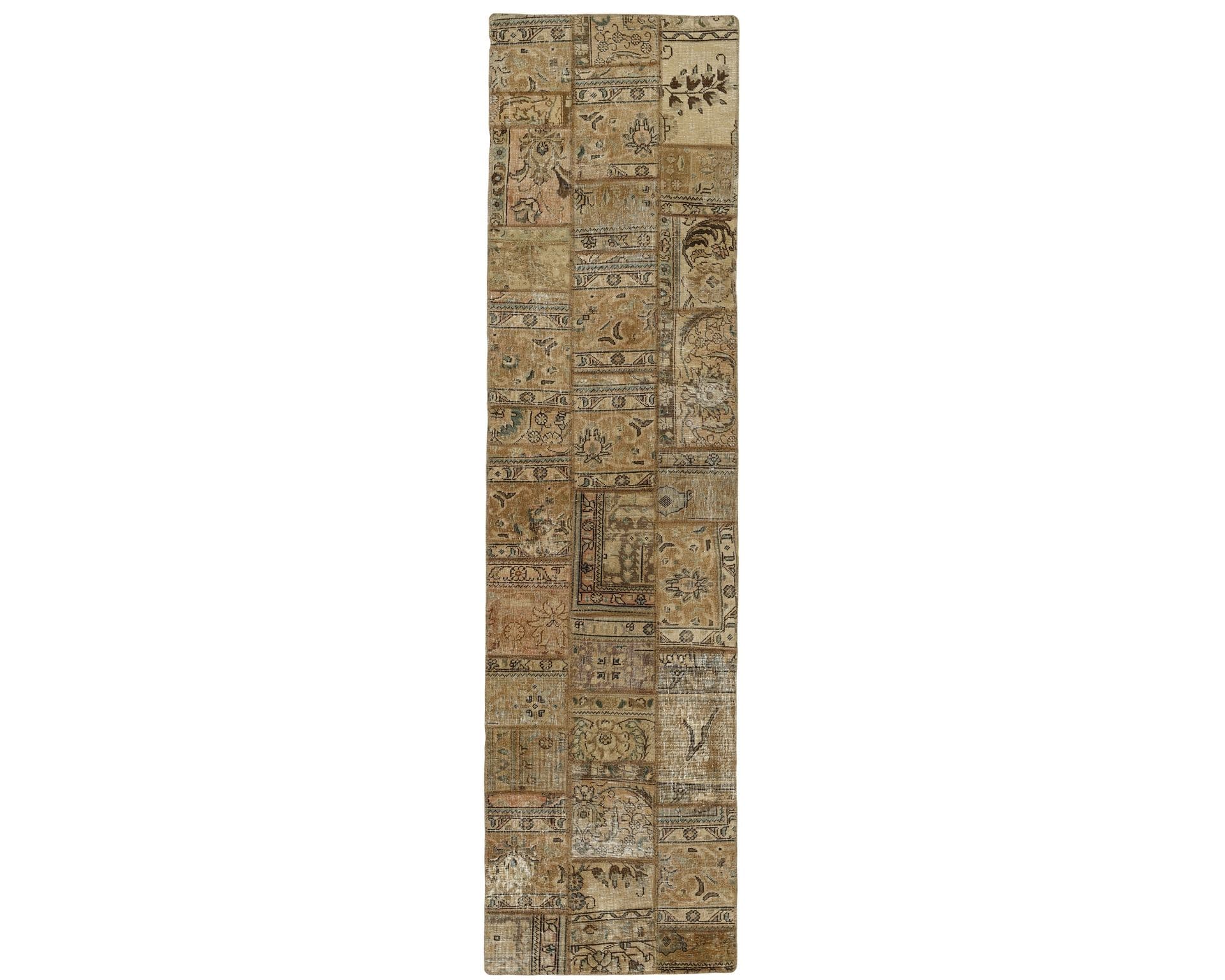 Vintage Patchwork orientalisk matta 80 x 309 cm