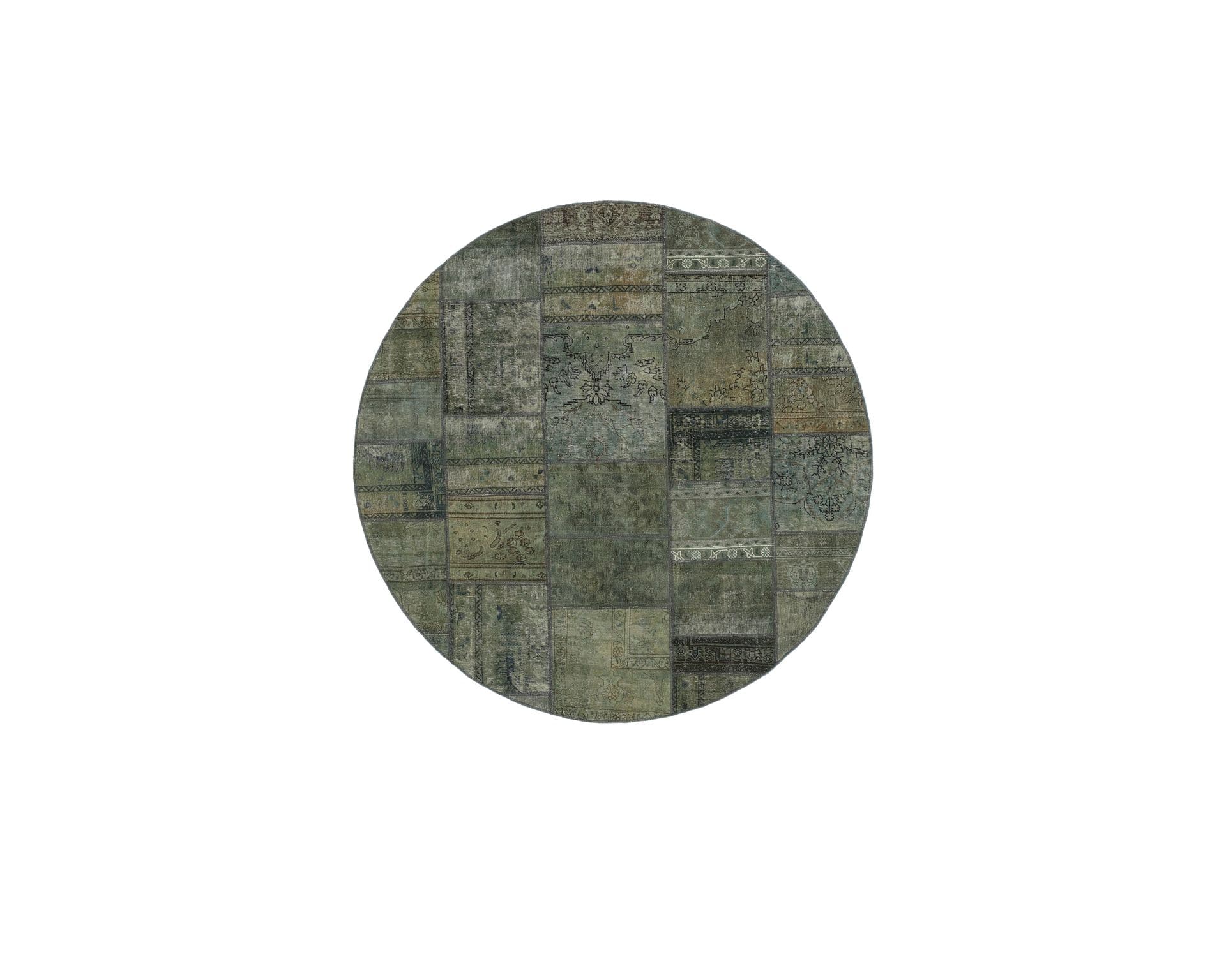Vintage Patchwork orientalisk matta 250 x 250 cm