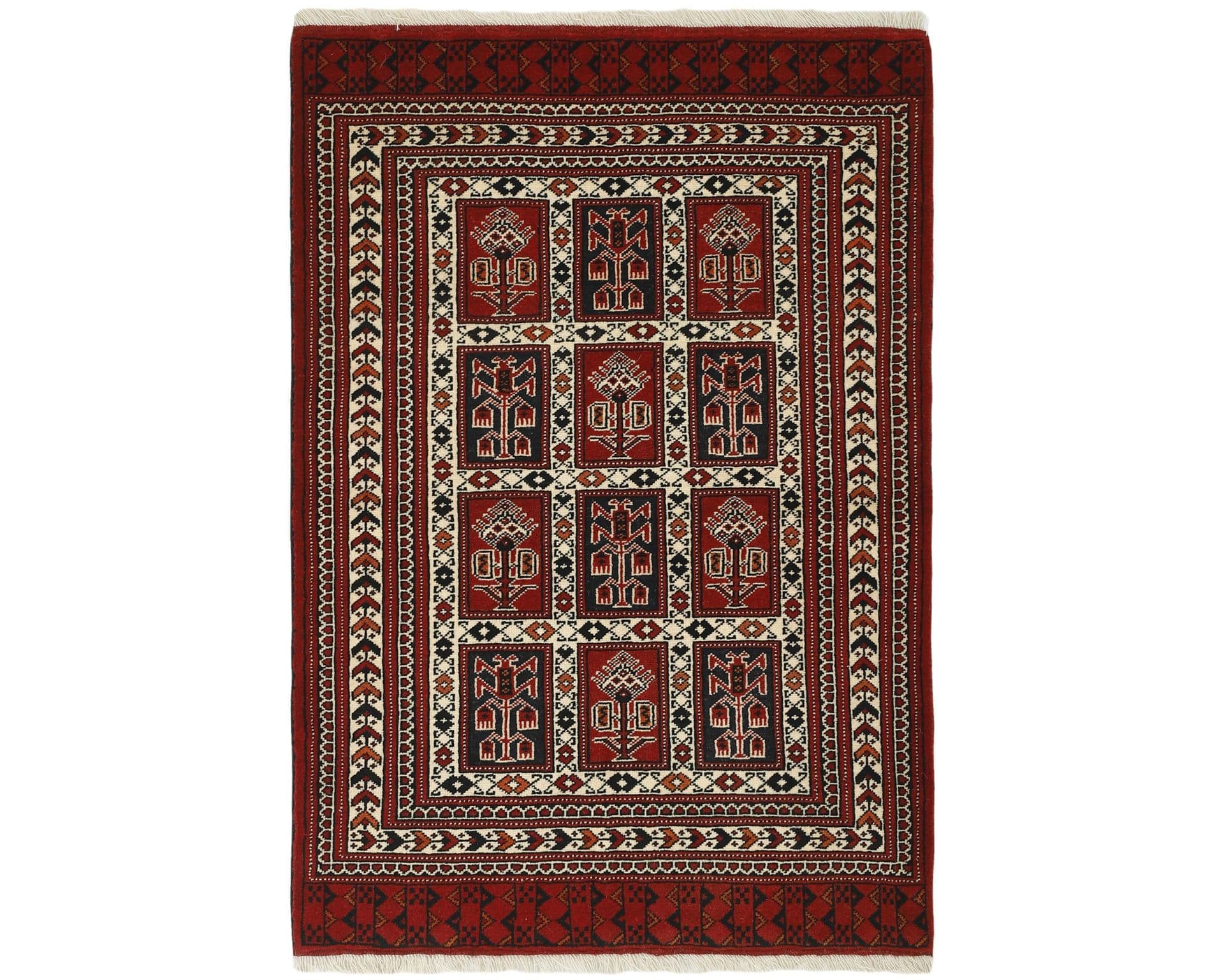 Torkaman Fine orientalisk matta 84 x 119 cm