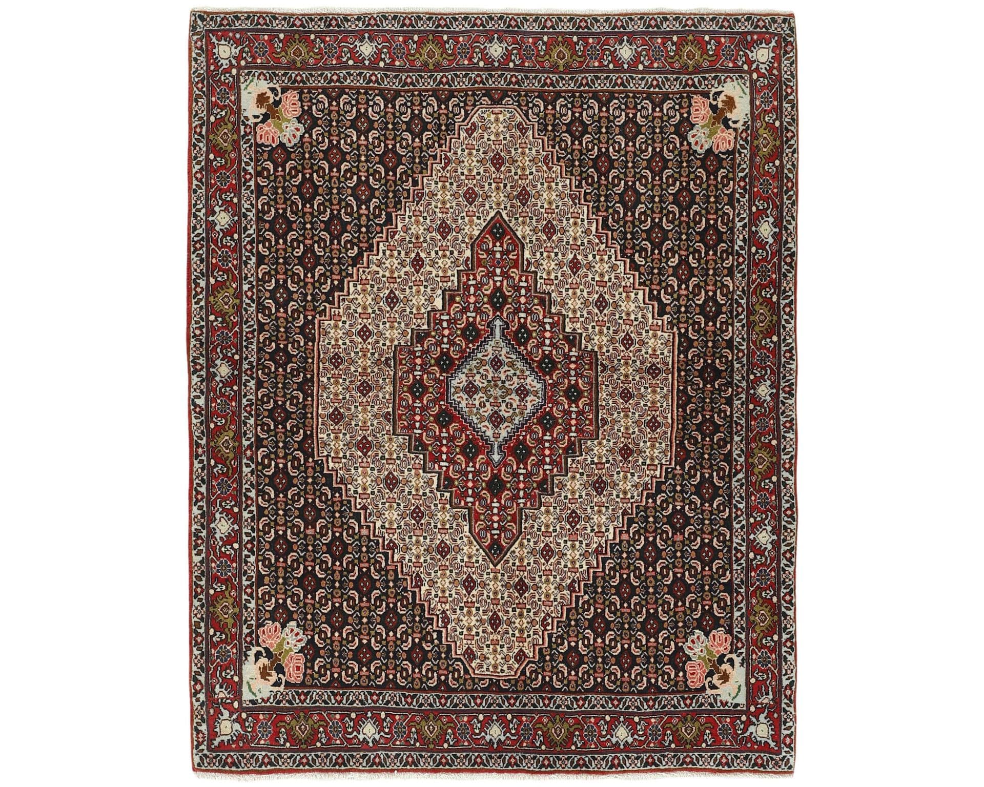 Seneh orientalisk matta 128 x 158 cm