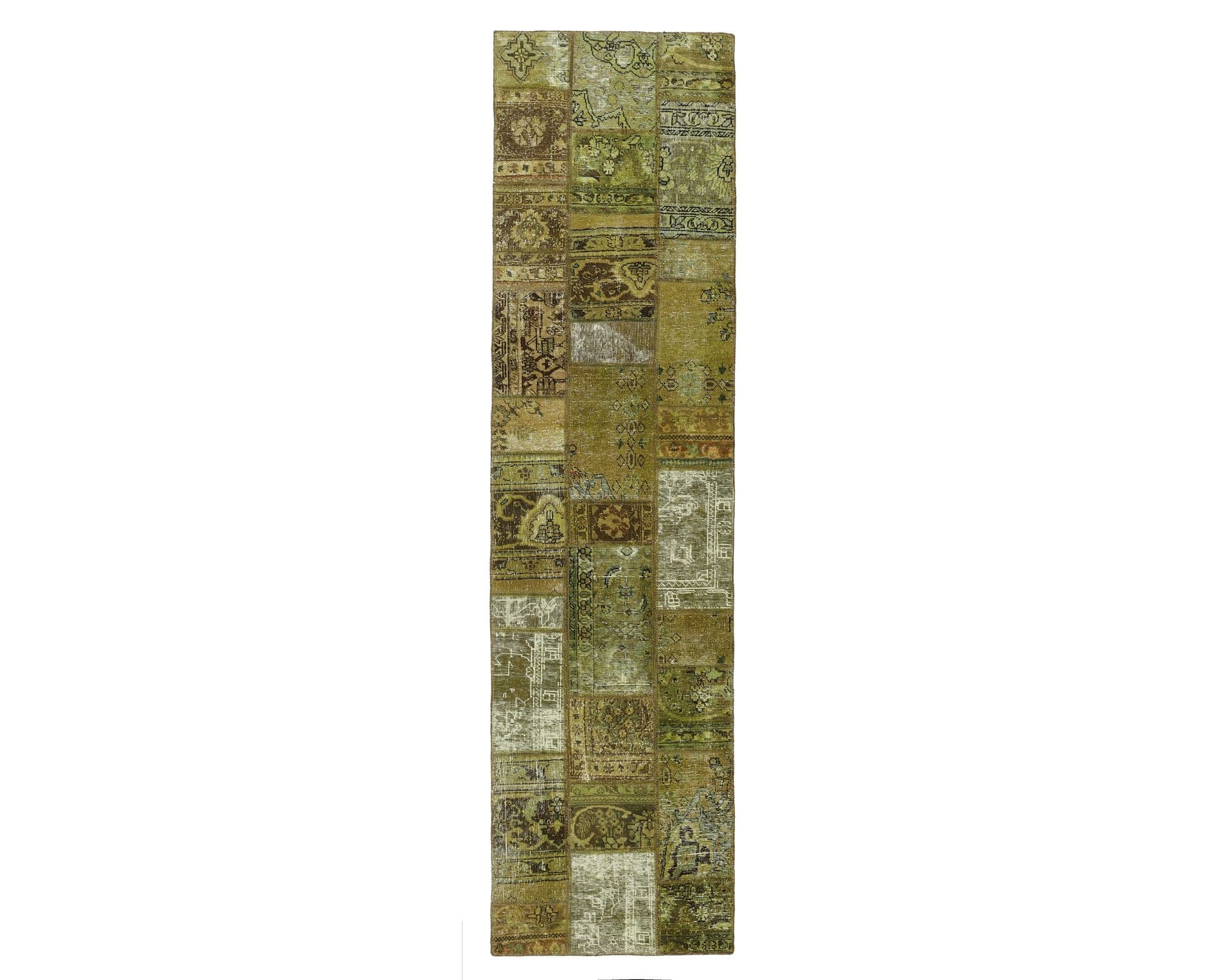 Vintage Patchwork orientalisk matta 81 x 309 cm
