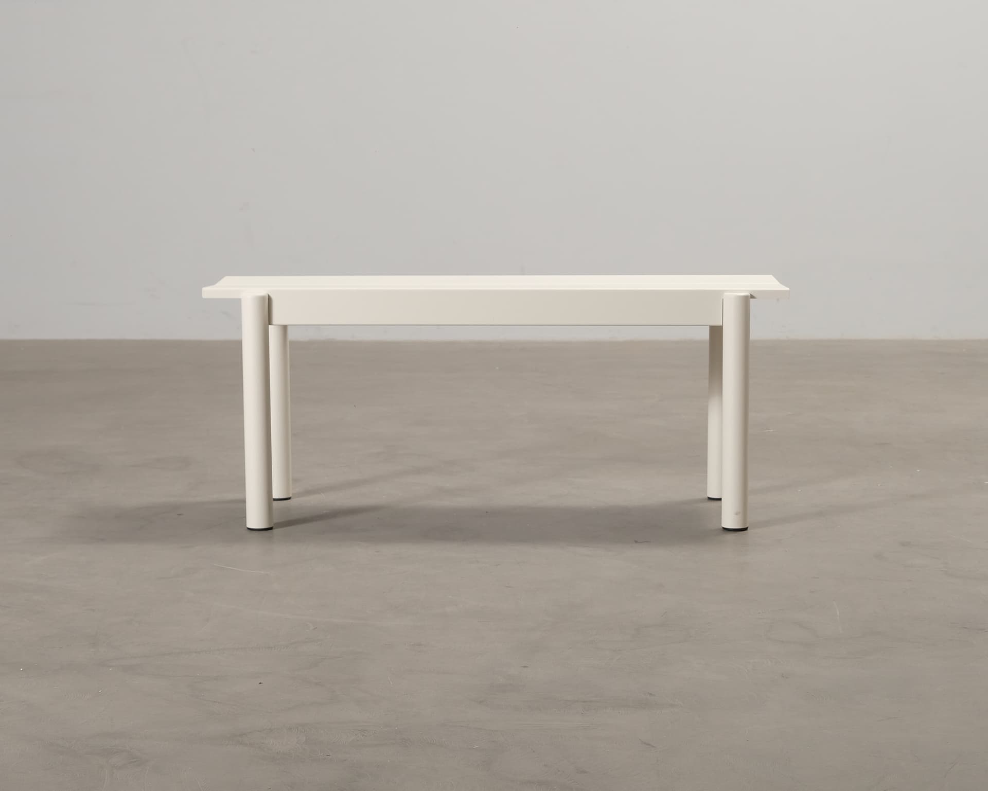 Muuto Linear Steel bänk vit 110 cm