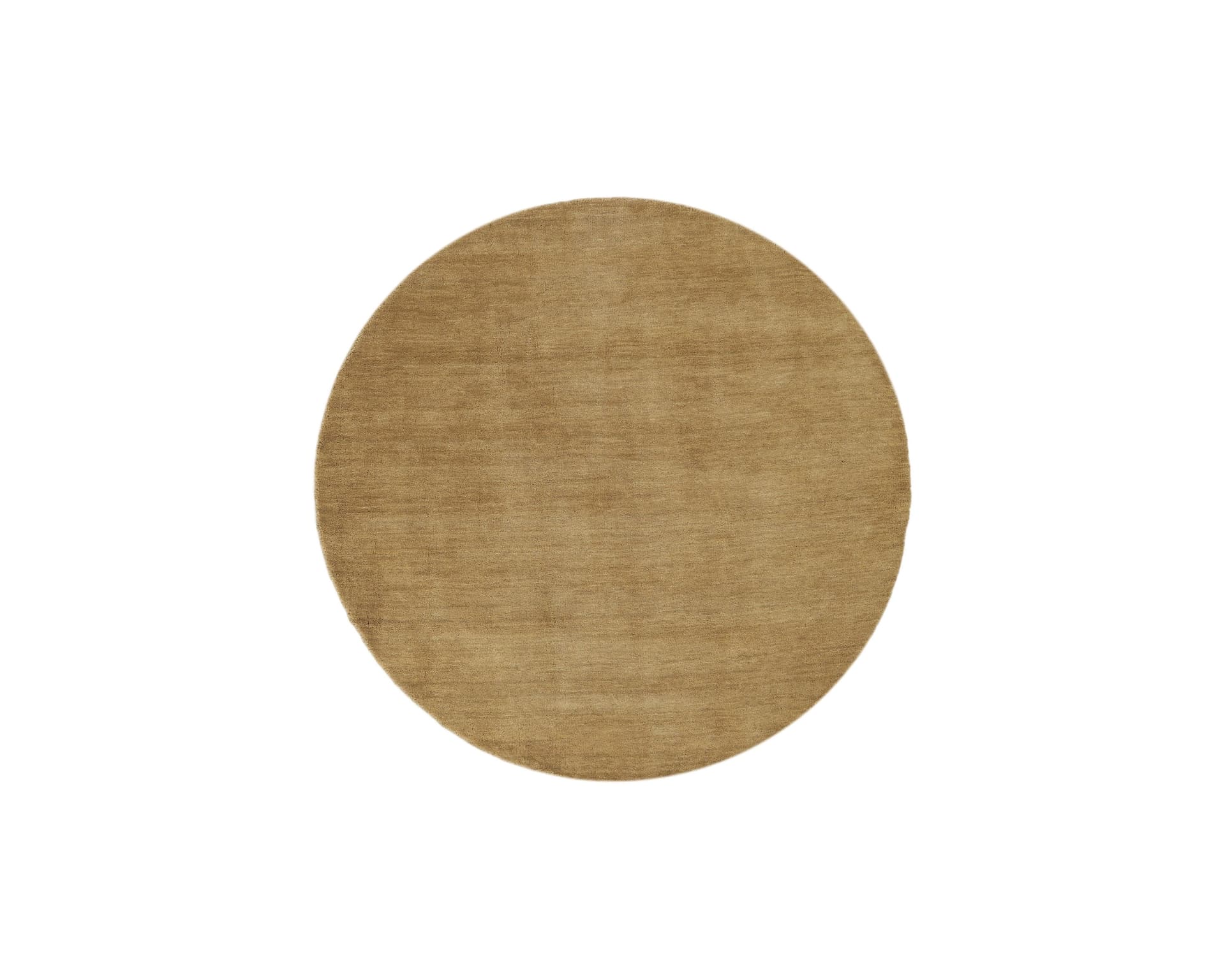 Rugvista Premium Handloom ullmatta  ø 200 cm beige