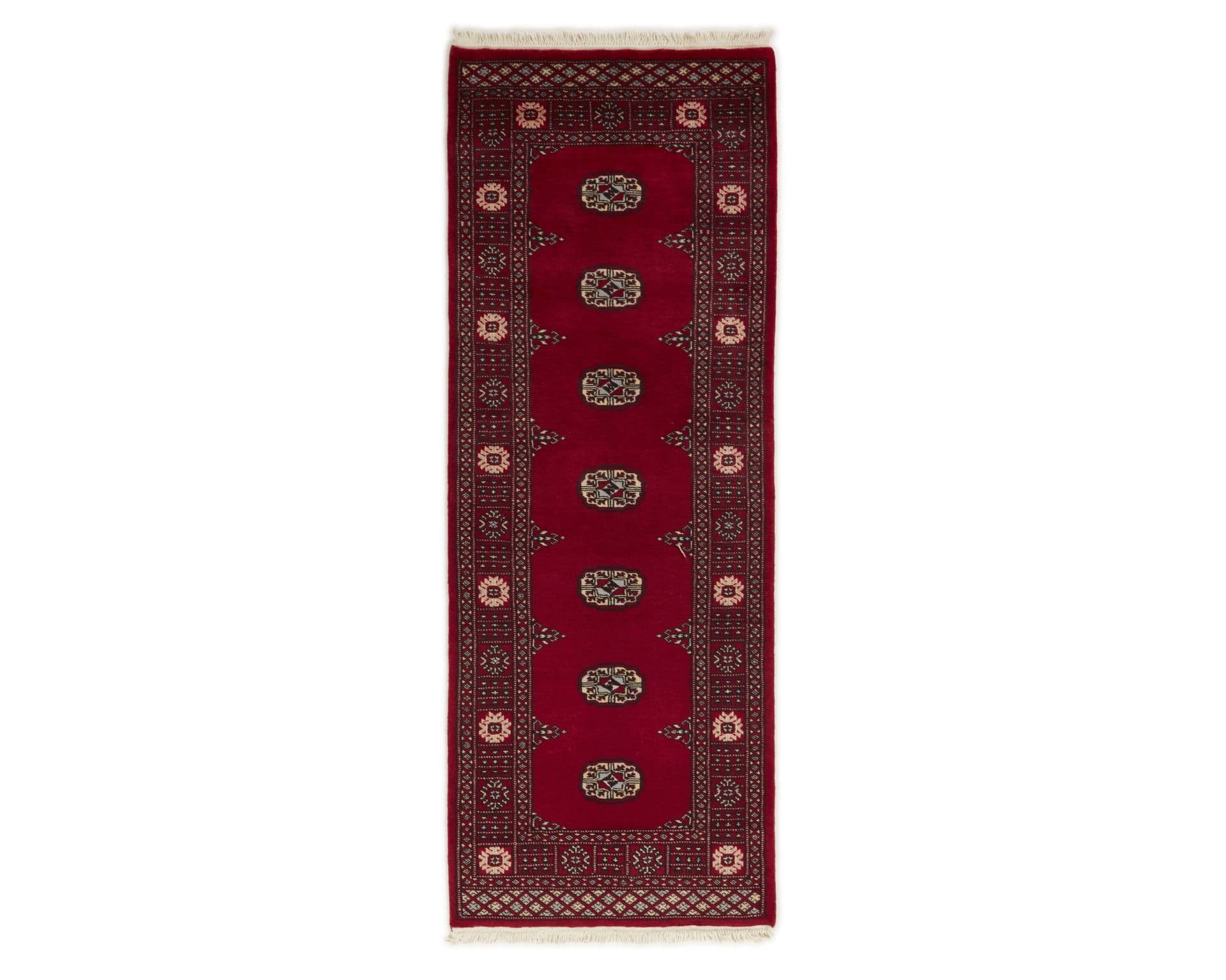Pakistan handknotted orientalisk matta 79 x 212 cm