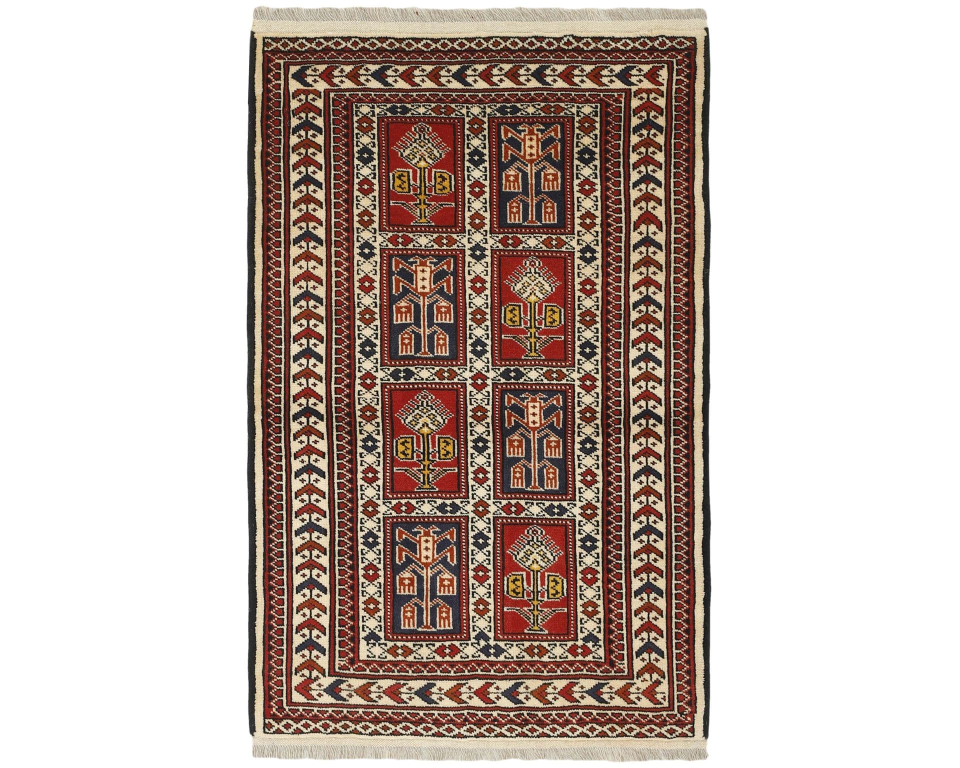 Torkaman Fine orientalisk matta 82 x 125 cm