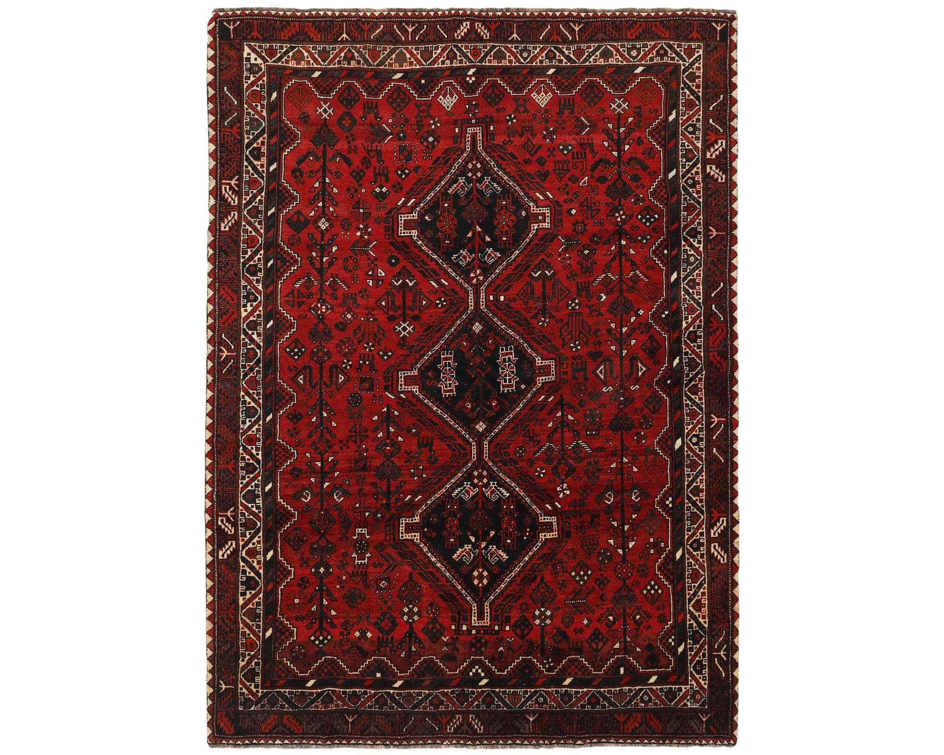 Shiraz orientalisk matta 211 x 287 cm