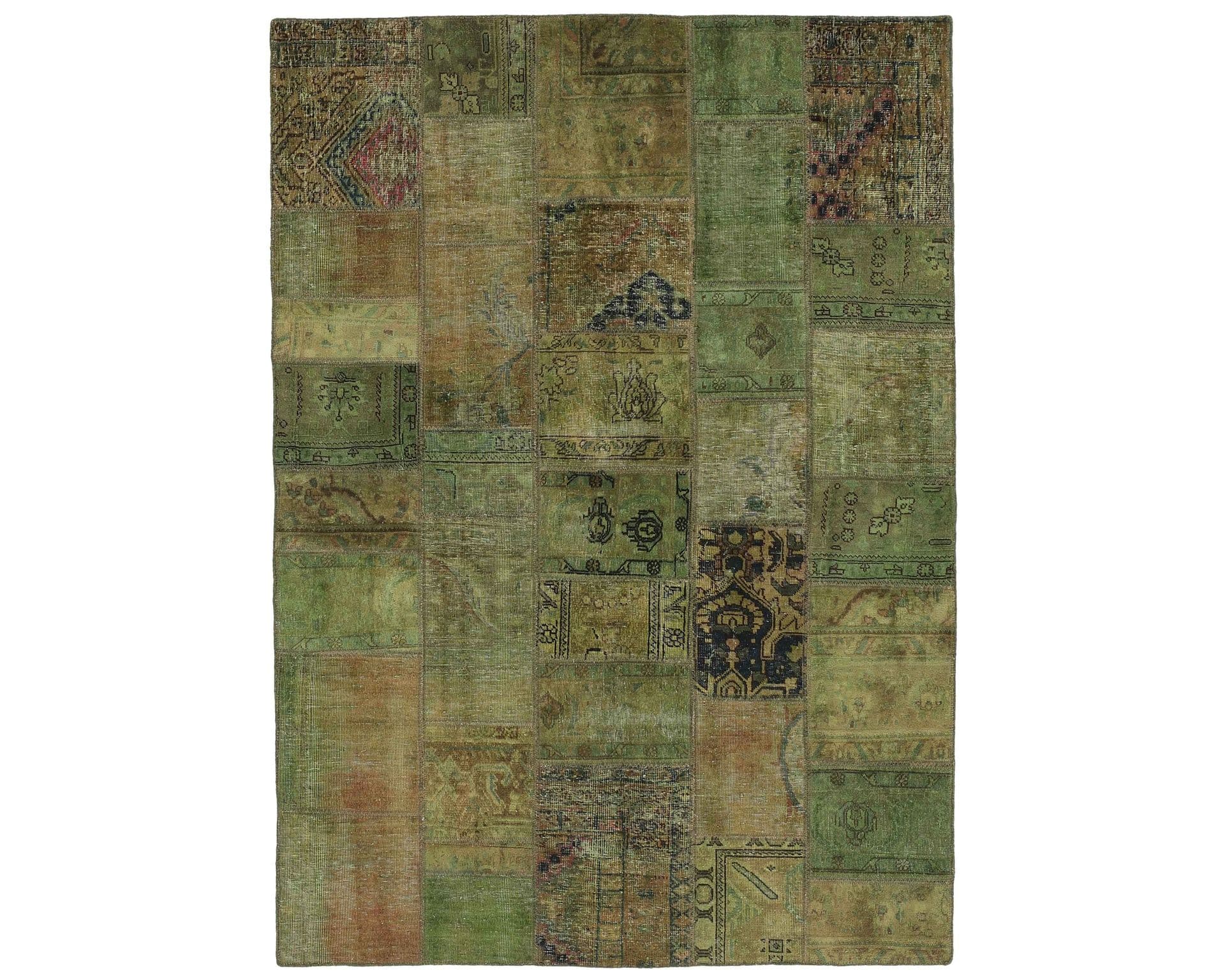 Vintage Patchwork orientalisk matta 172 x 245 cm