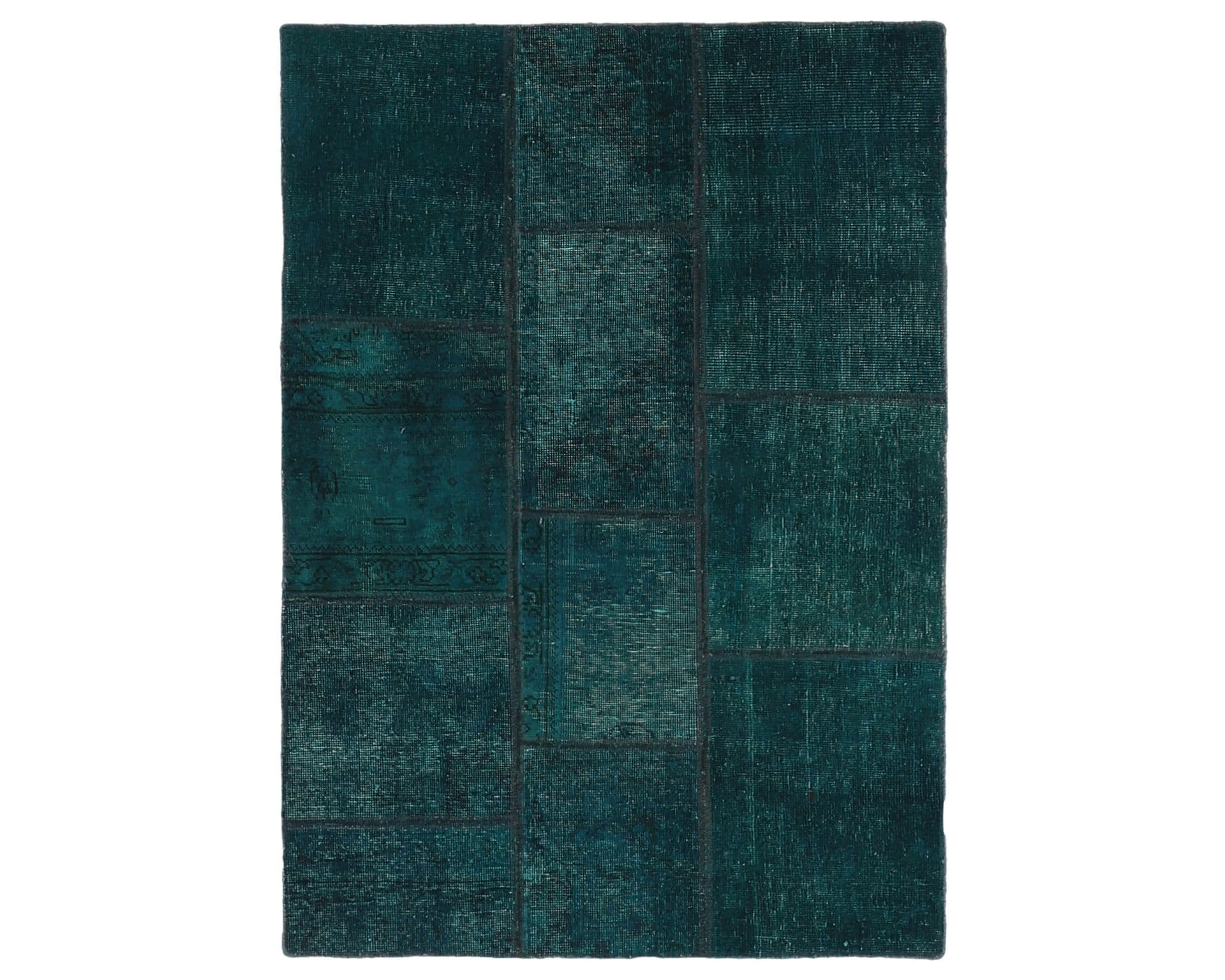 Vintage Patchwork orientalisk matta 110 x 156 cm