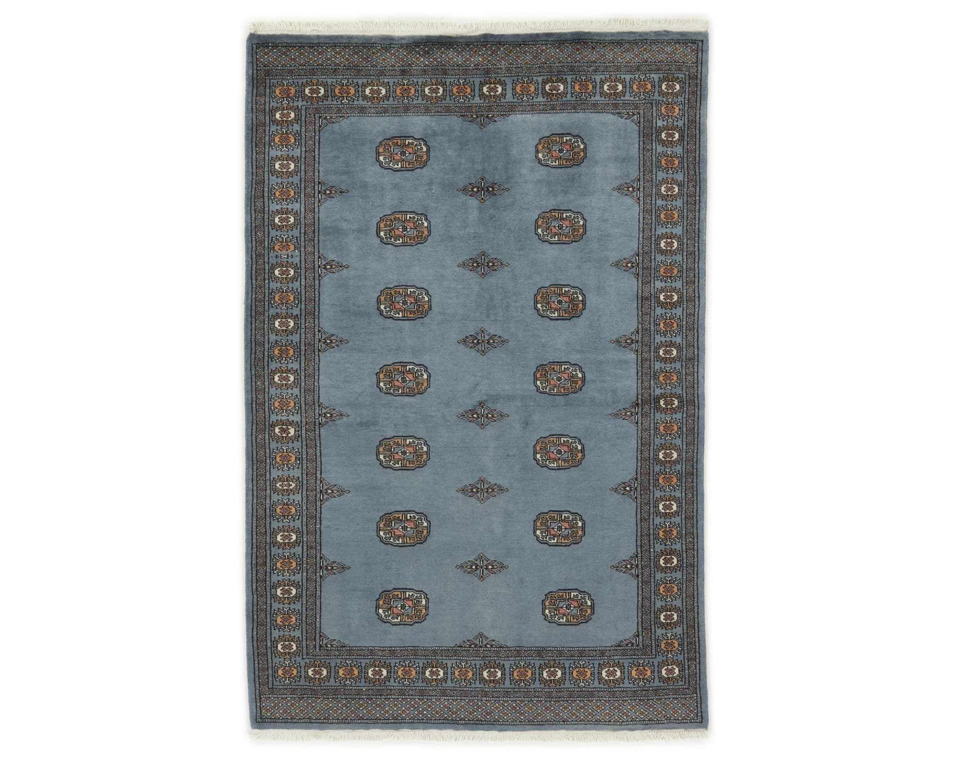 Pakistan handknotted orientalisk matta 139 x 210 cm